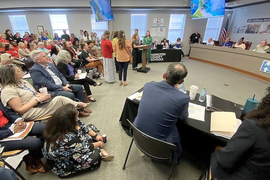 Amid tight budget, Hamilton County school board talks value of deputy ...