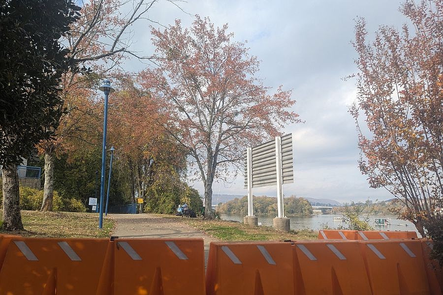 Section of Tennessee Riverwalk officially closed for six months, no detour