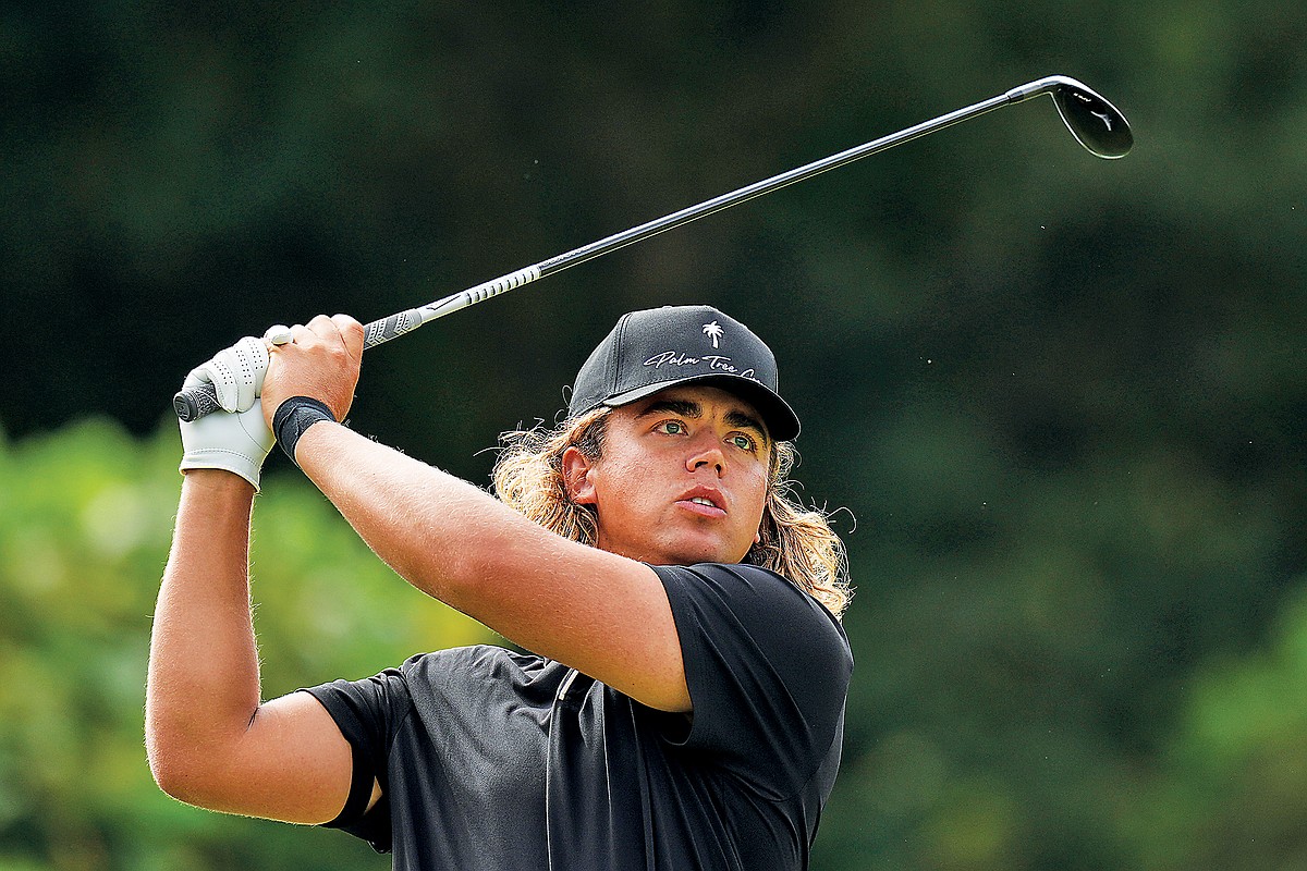 Higgo shoots 61 to match course record and take lead in Mexico