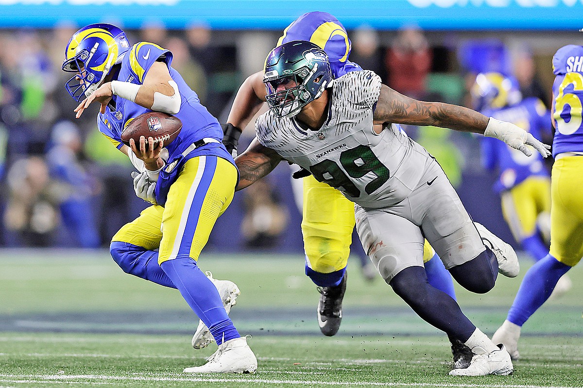 Seahawks, Rams meet for third time, this time with spot in Super Bowl up for grabs