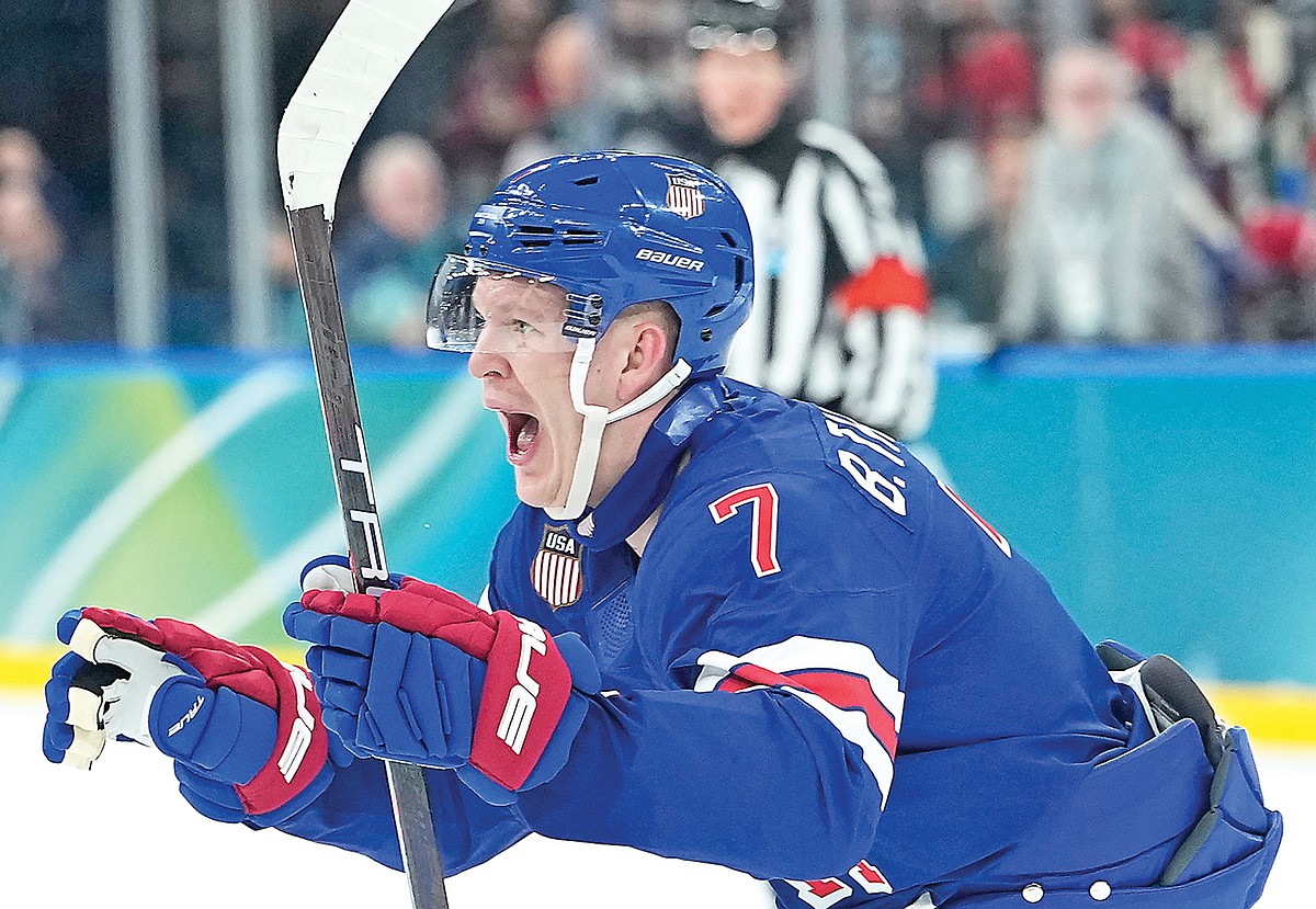 Brady Tkachuk, Eichel power U.S. men's hockey past Denmark 6-3