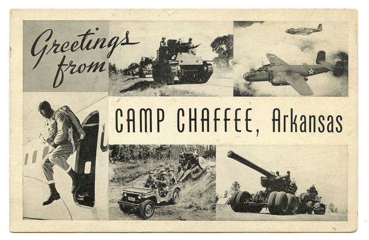 Arkansas Postcard Past: Camp Chaffee in 1943