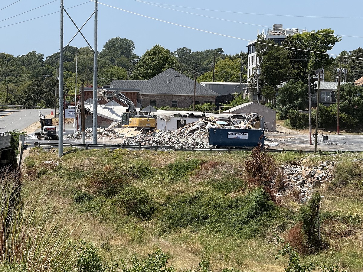 Crews have demolished the building at 1900 W. Third St., Little Rock, that most recently housed Fork, which closed in...