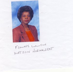 Photo of Frances J. Lawson