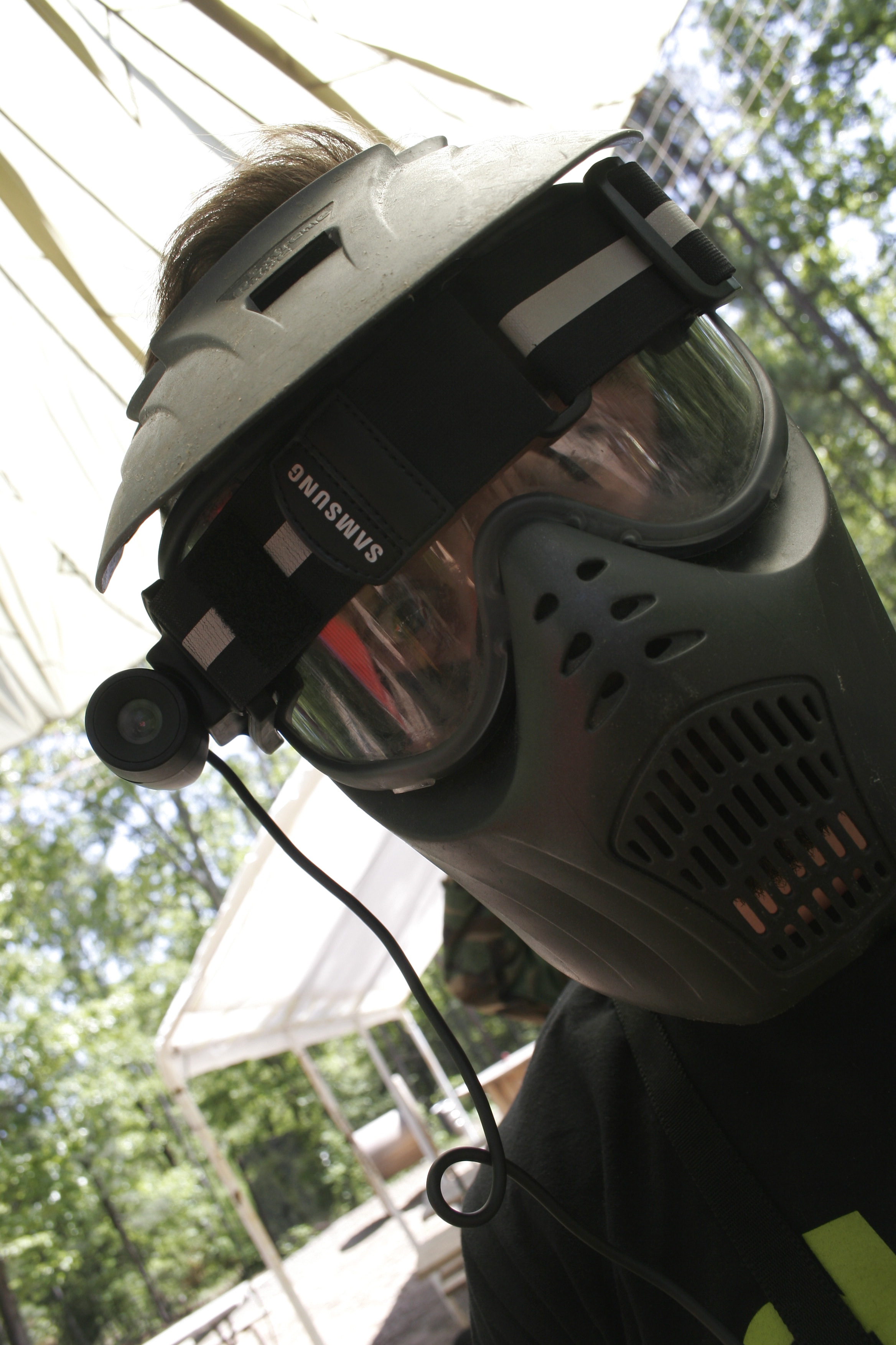 What you see before you get unloaded on in paintball.
Nick
