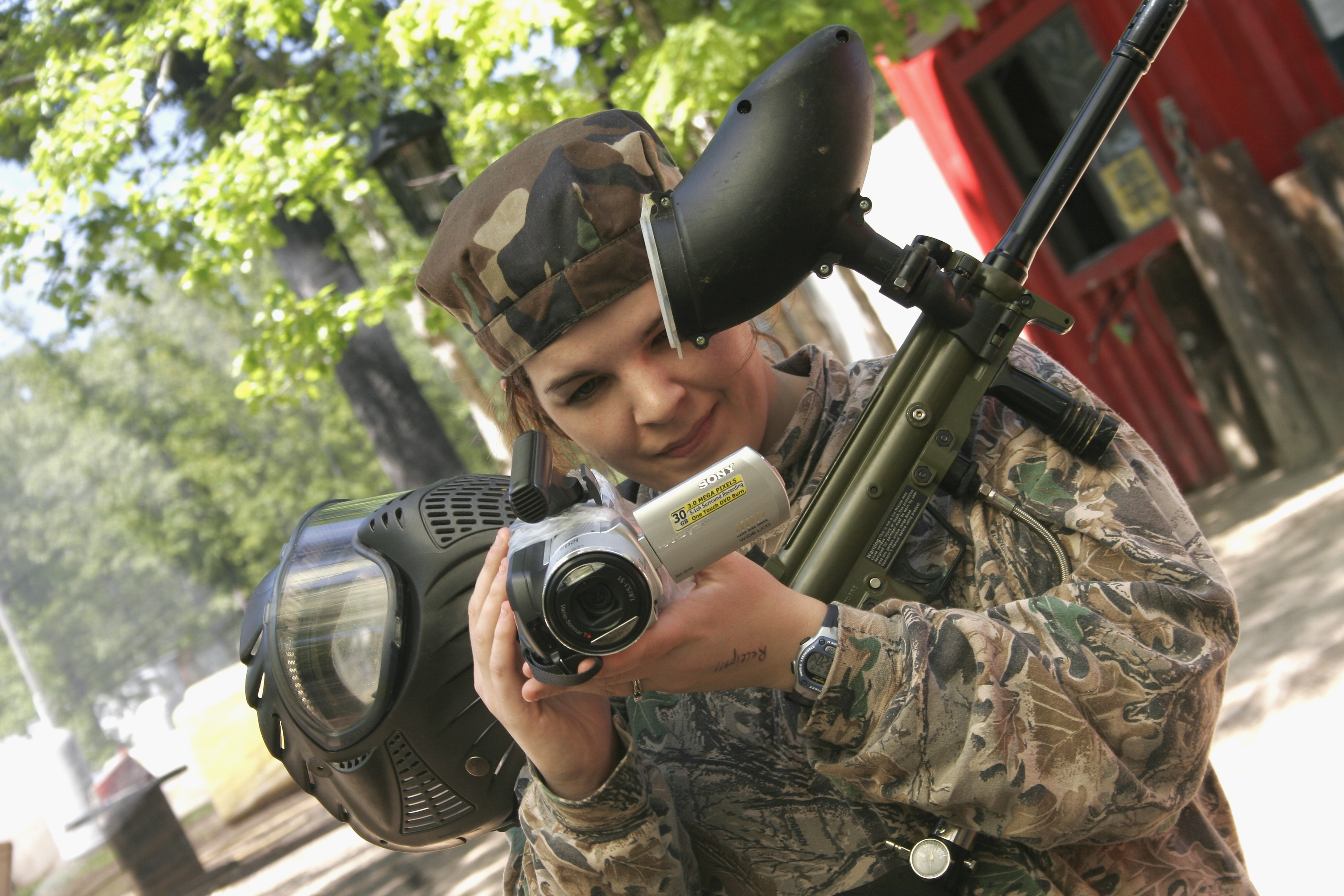 Melissa is freakin' prepared.