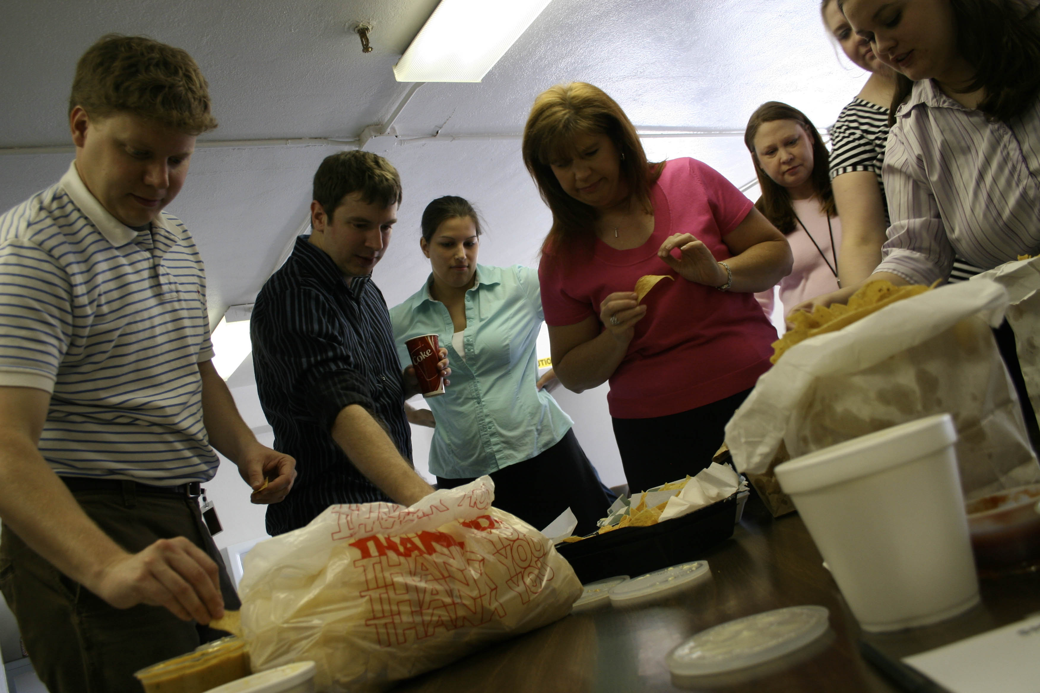 It was a blind taste test; no one knew where the dips were from while they were tasting them.