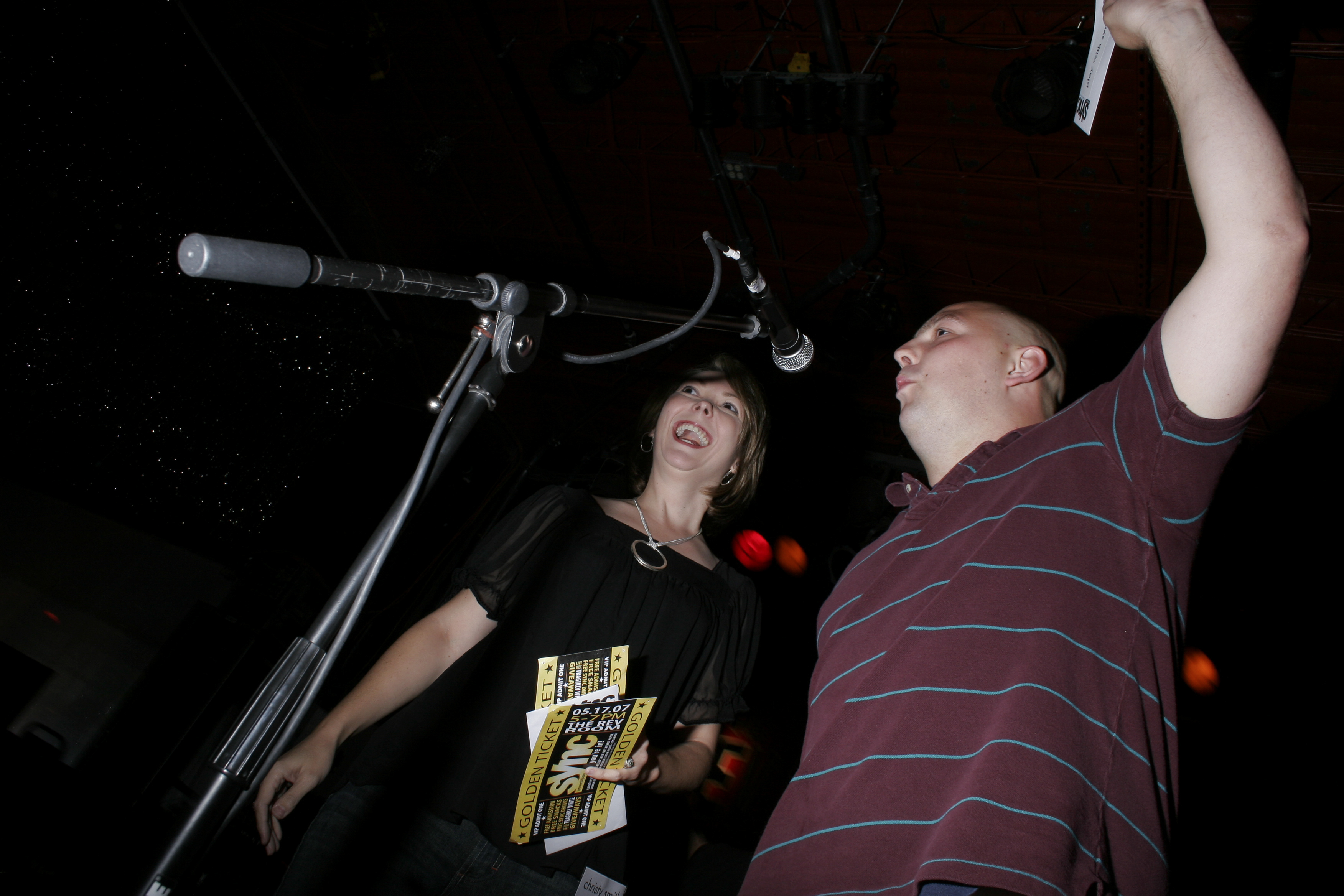 Sync editor Christy Smith gives away the big prizes.