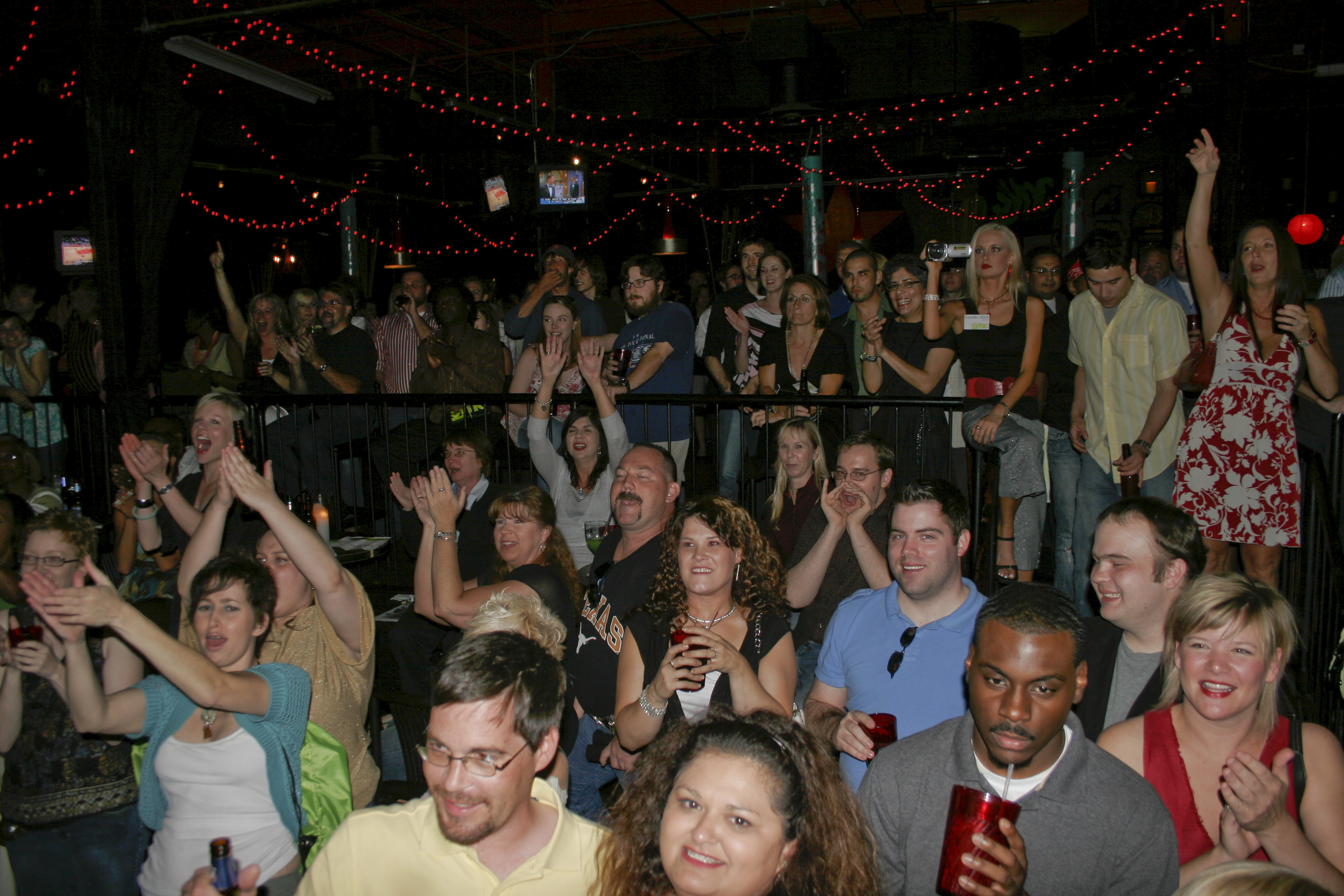 Standing room only.