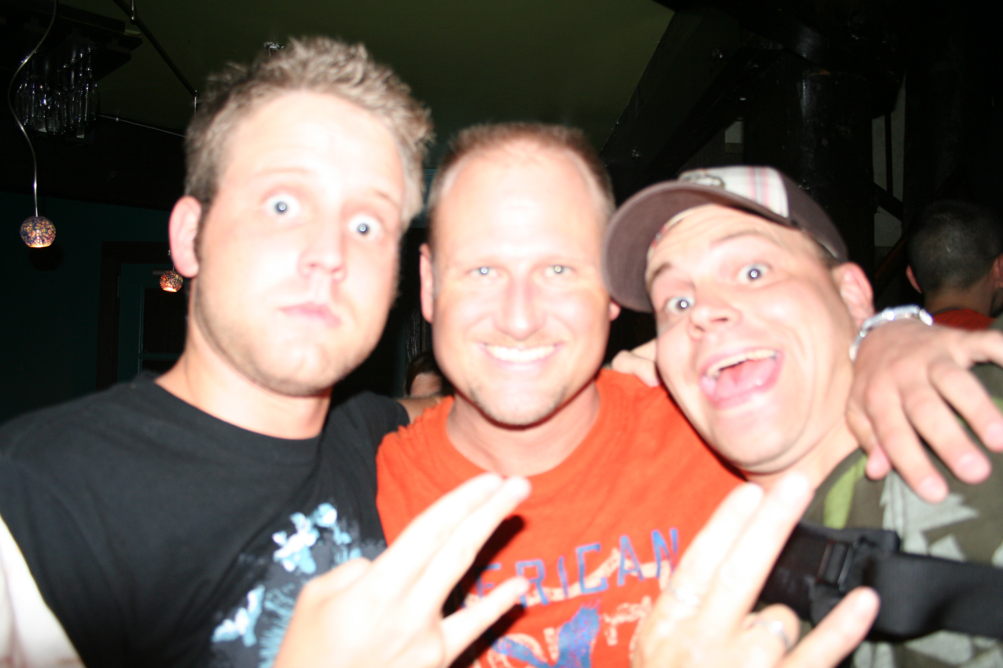 ...and another friends jumps in