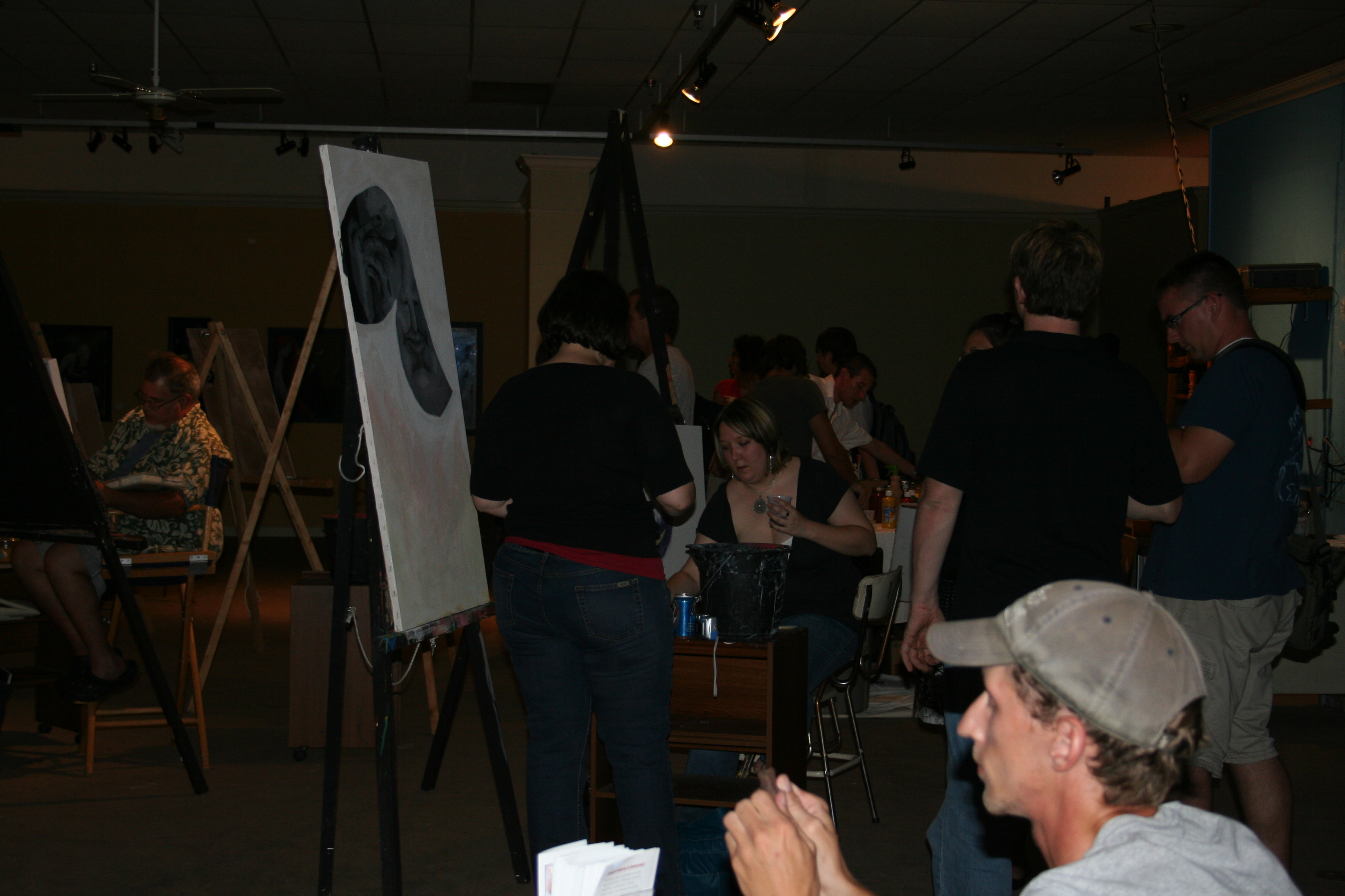 The ArtsScene is a hot spot for locals every 2nd Friday night of the month