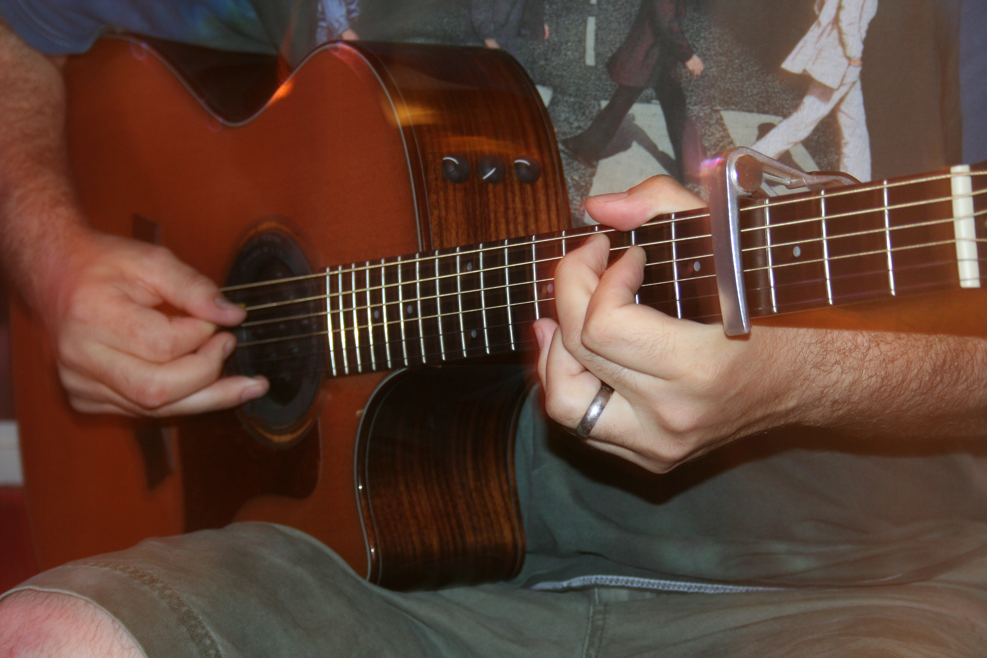 So, the guitar guy's married...