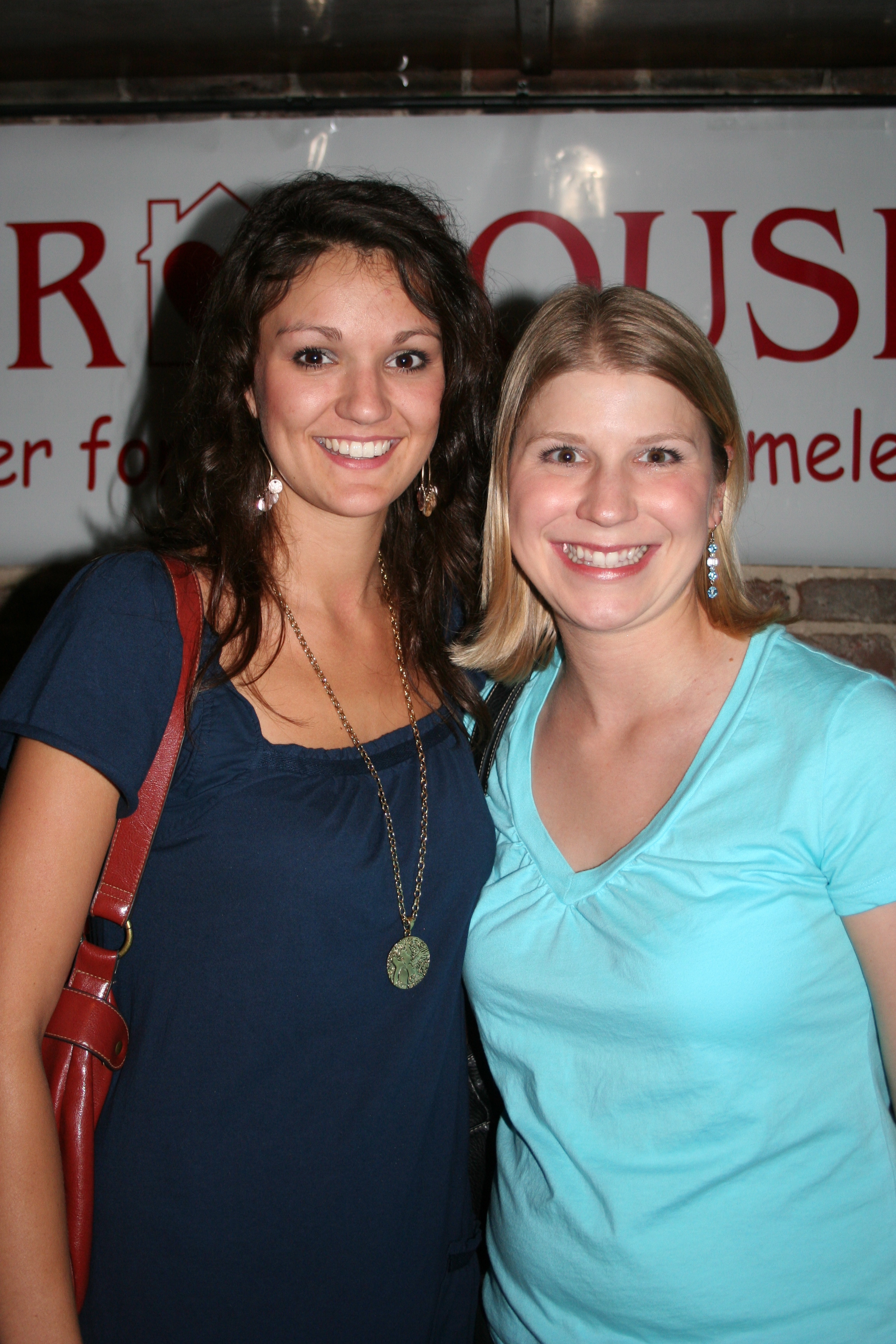 Sarah Hastings and Ashley Boes