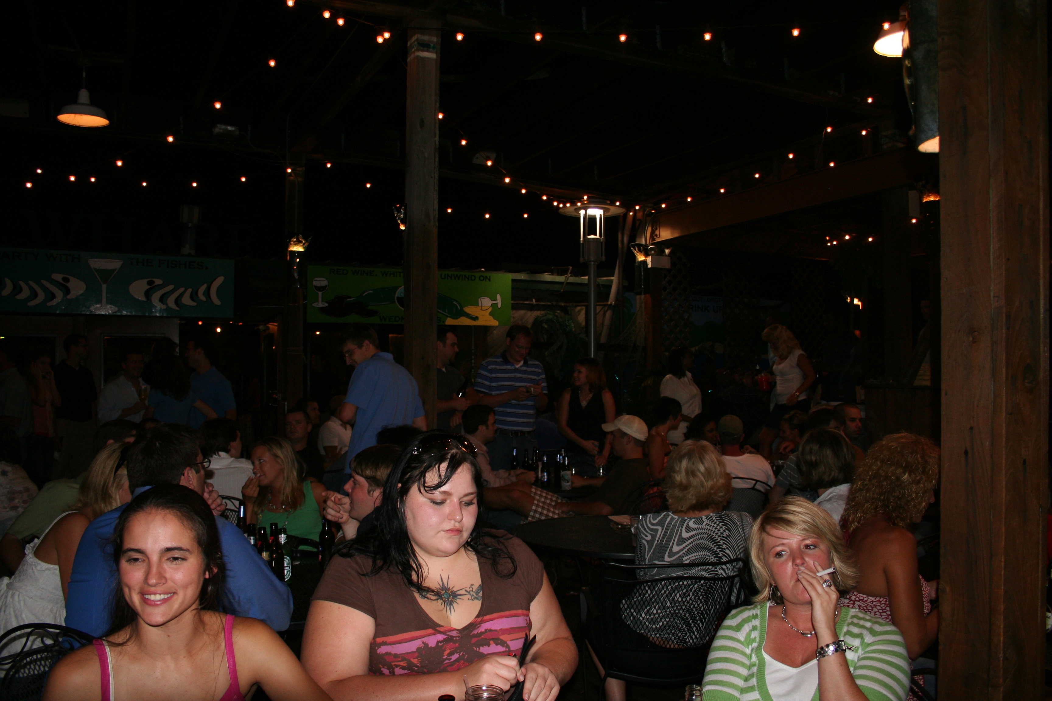 Big Swinging Deck is full!