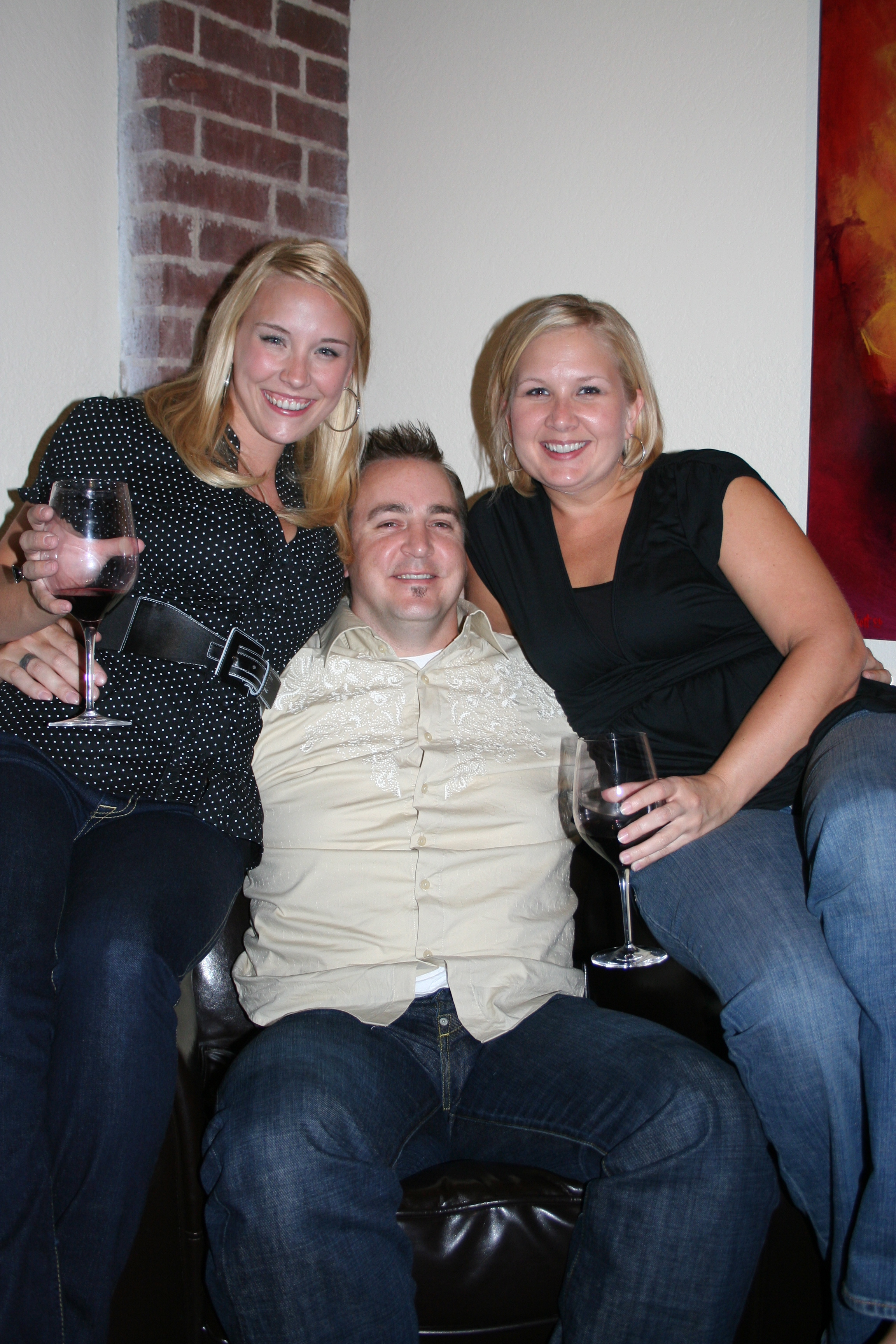 Chasty Farrell, Mike Farrell and Kelli Young