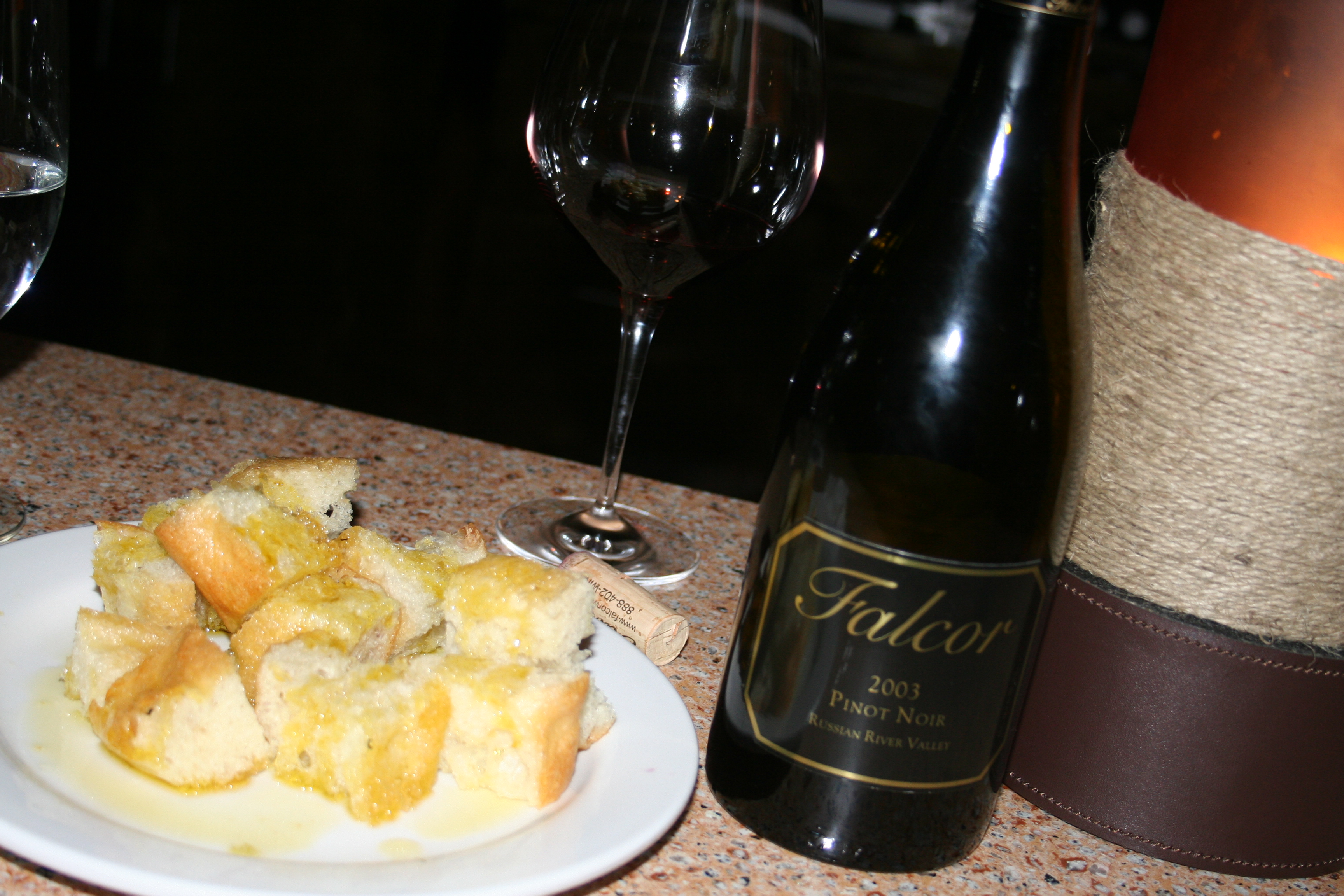 tasty bread to go along with the wine