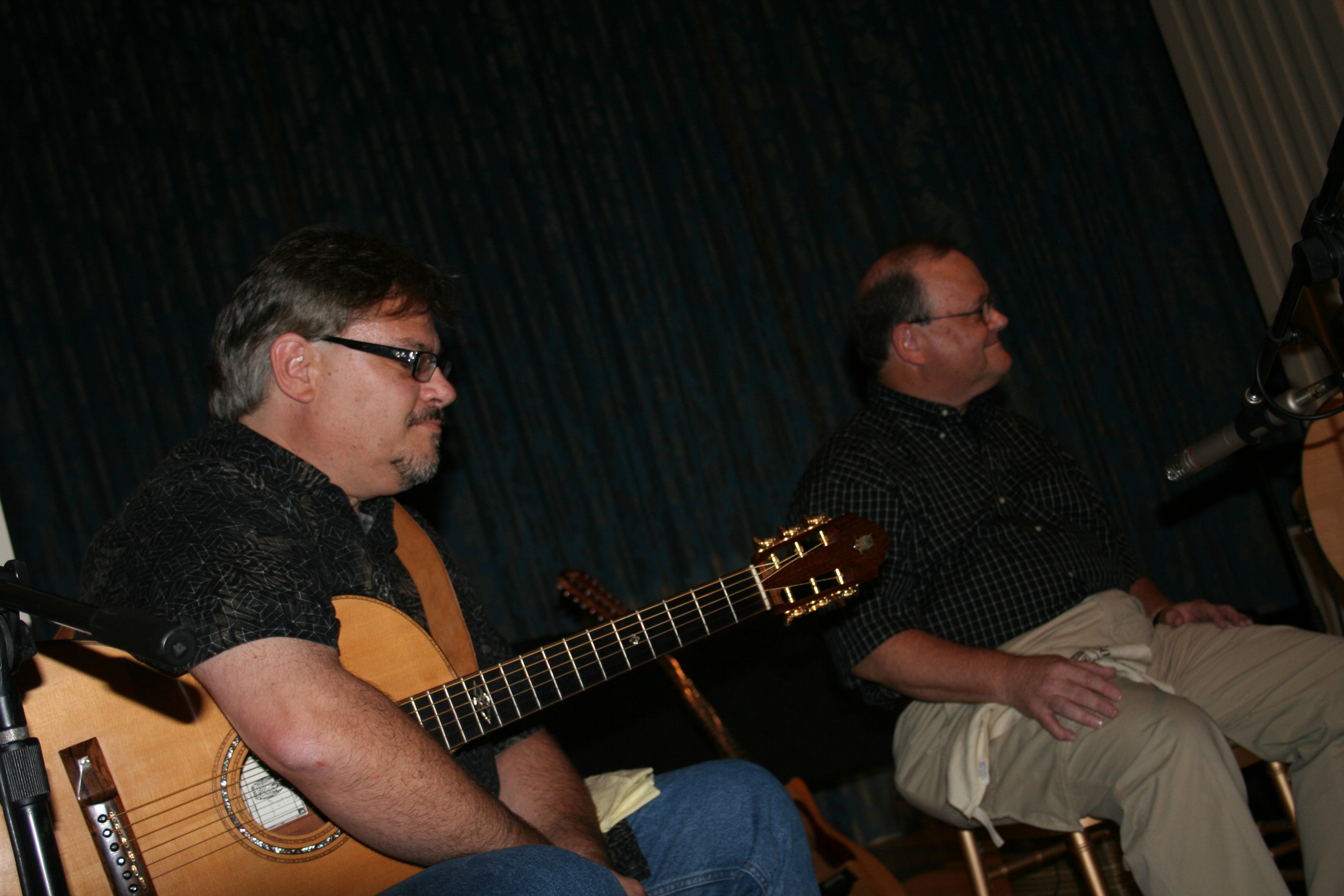 Ken Bonfield, Danny Dozier, Mickey Rigby and Steve Davison perform for "Safe Places"