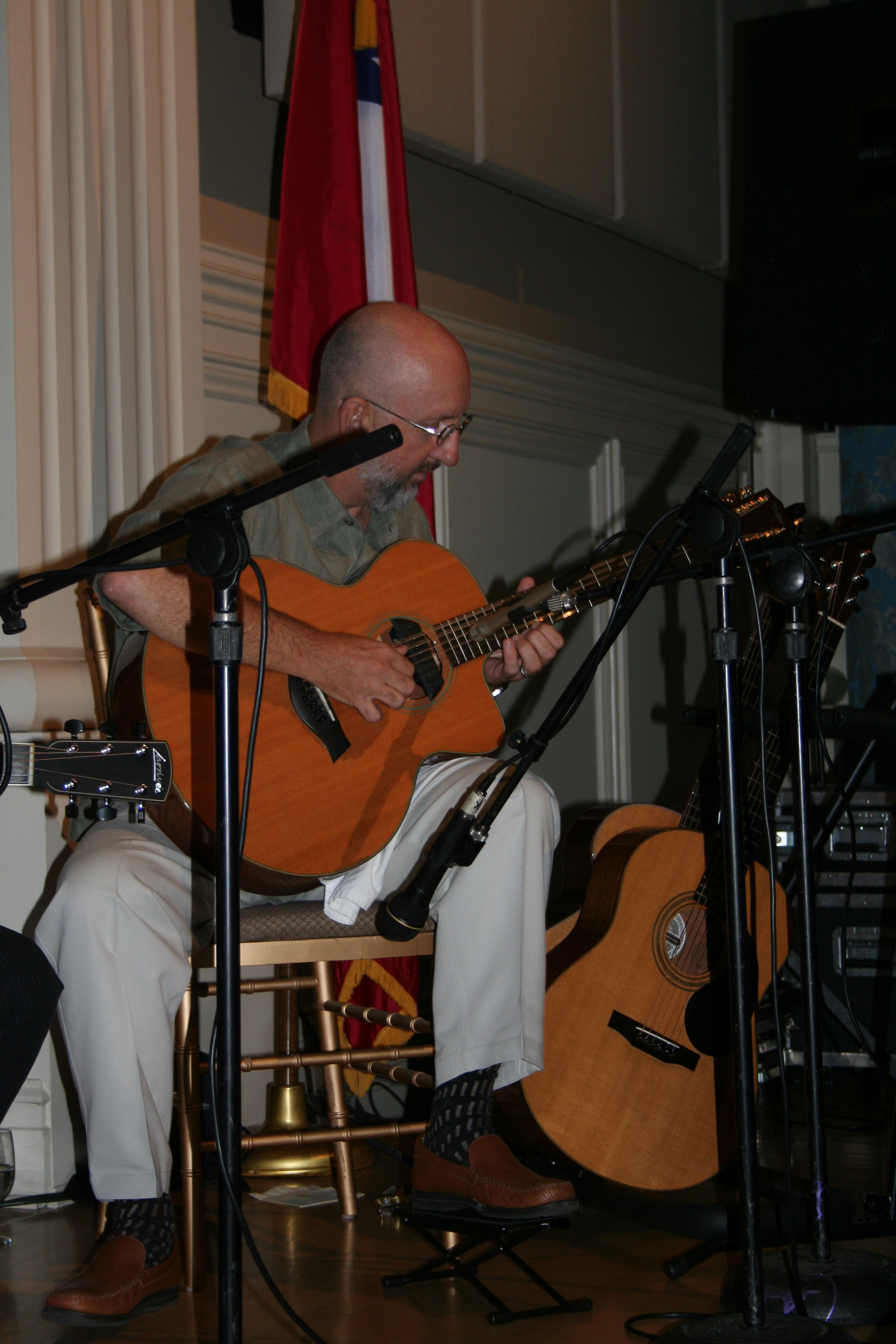 Ken Bonfield, Danny Dozier, Mickey Rigby and Steve Davison perform for "Safe Places"