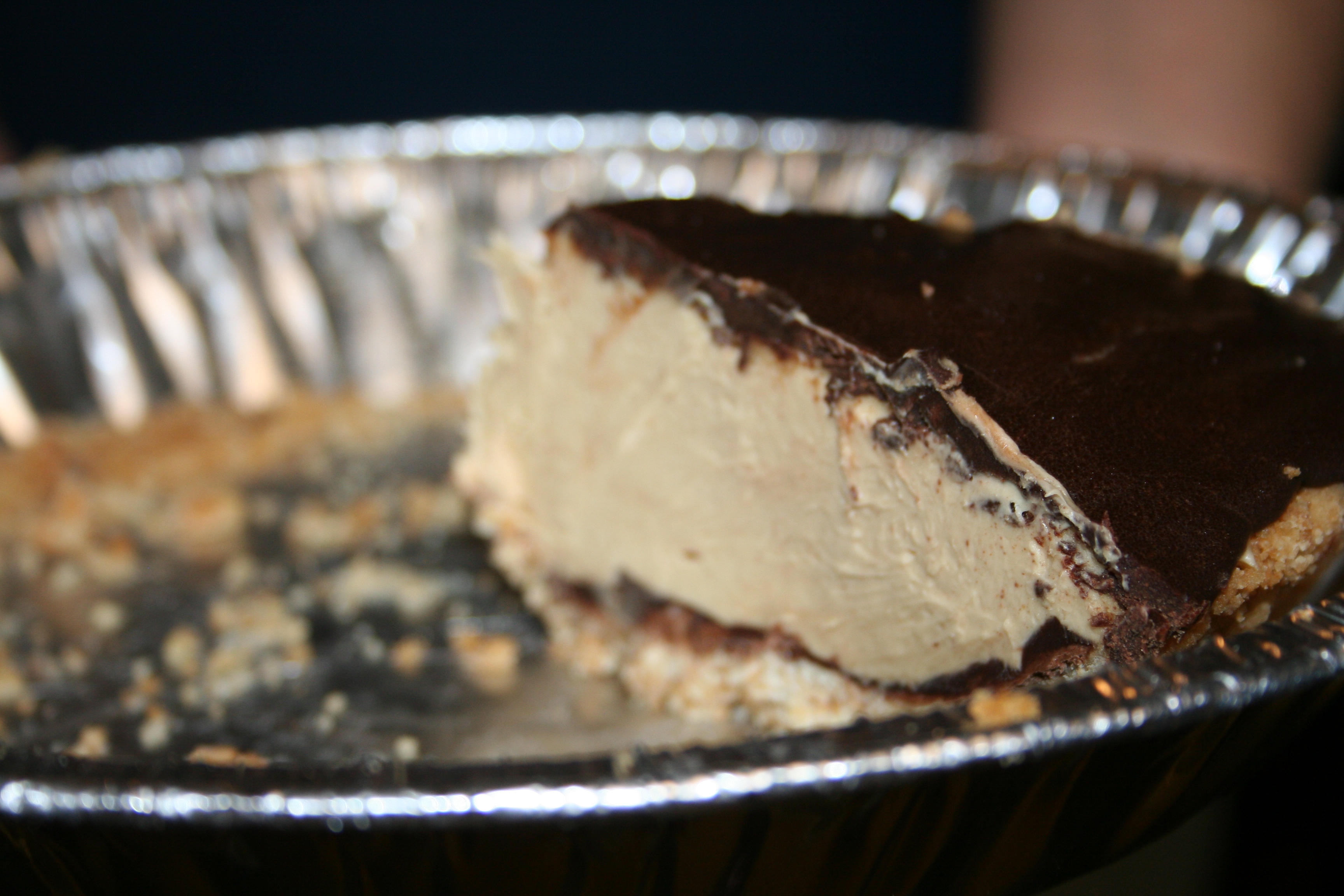 Peanut Butter Chocolate Pie
This one's as rich as Donald Trump!