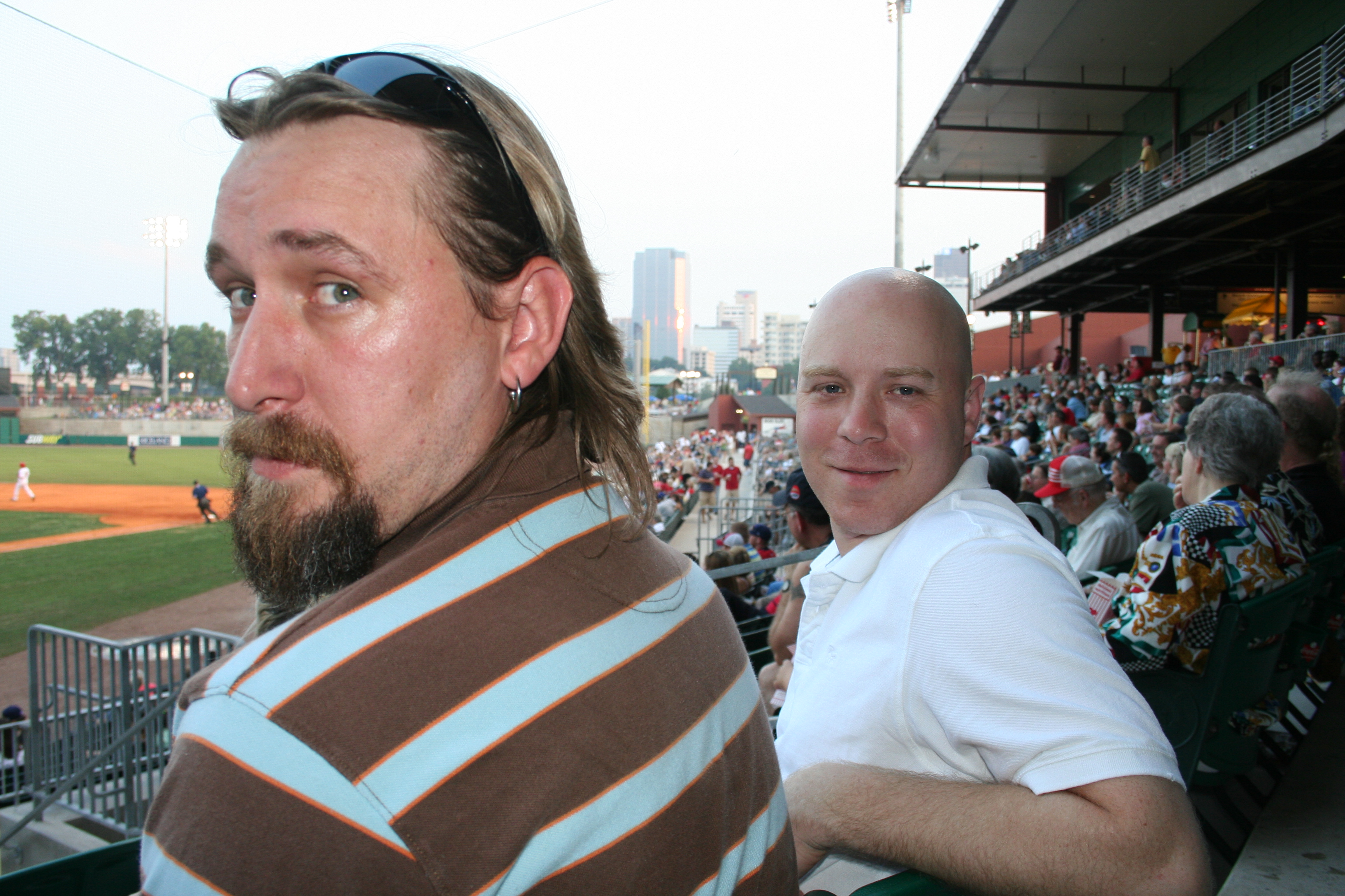 Lantz Smith and Frank Vaughn
