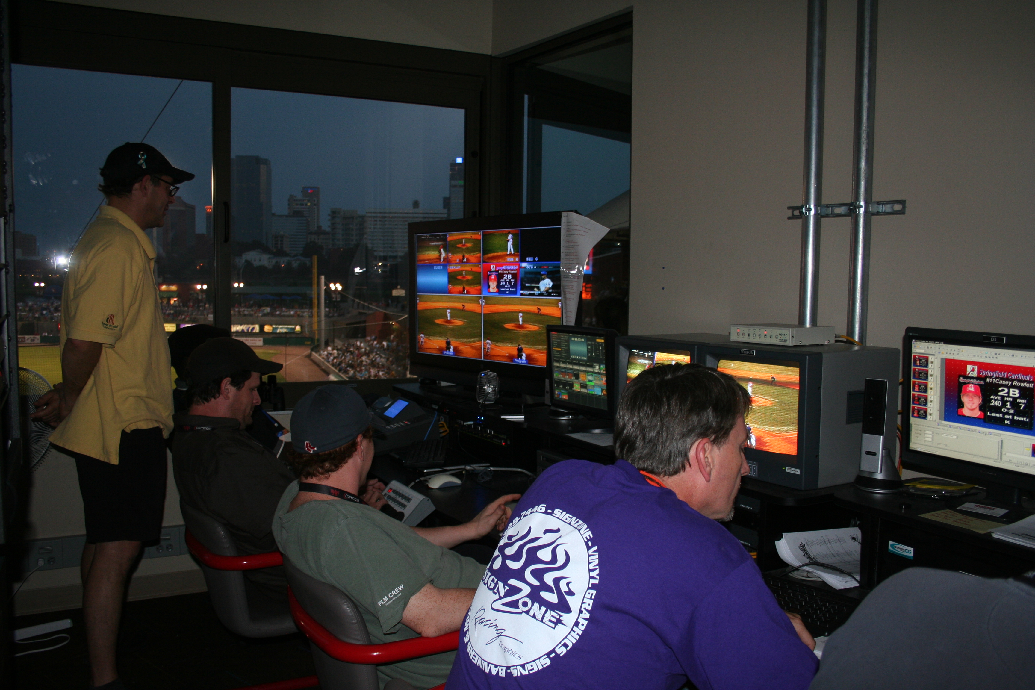 We make sure the scoreboard is perfect  :)