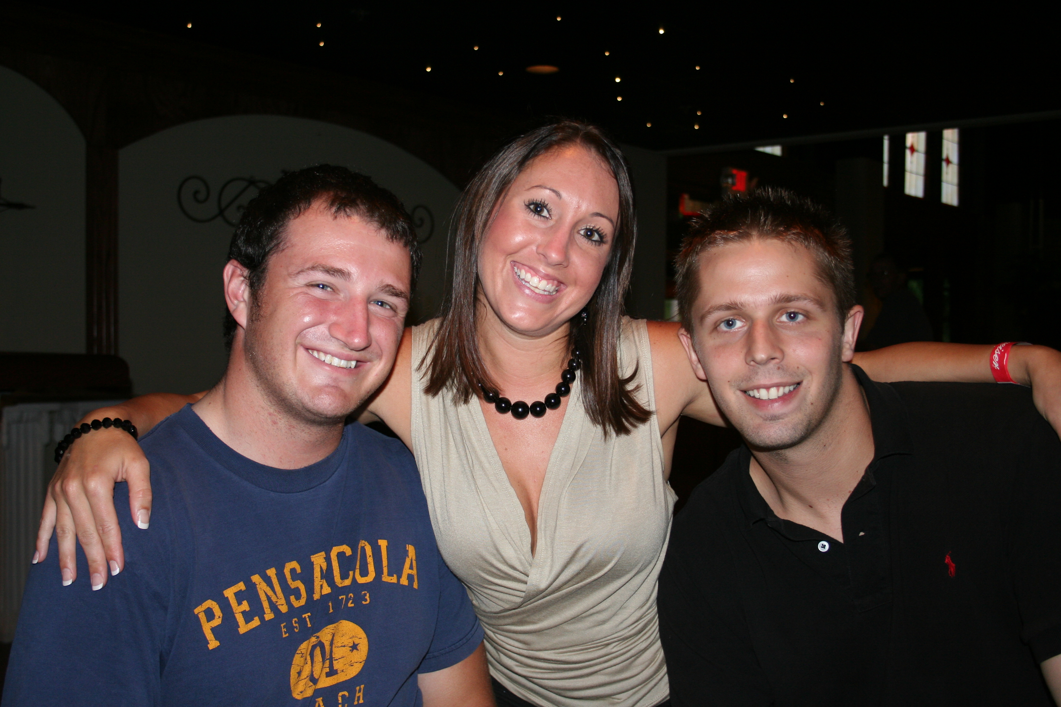 Aaron Haefele, Tisha Baker and Vince Lewis kick off the weekend with a party!