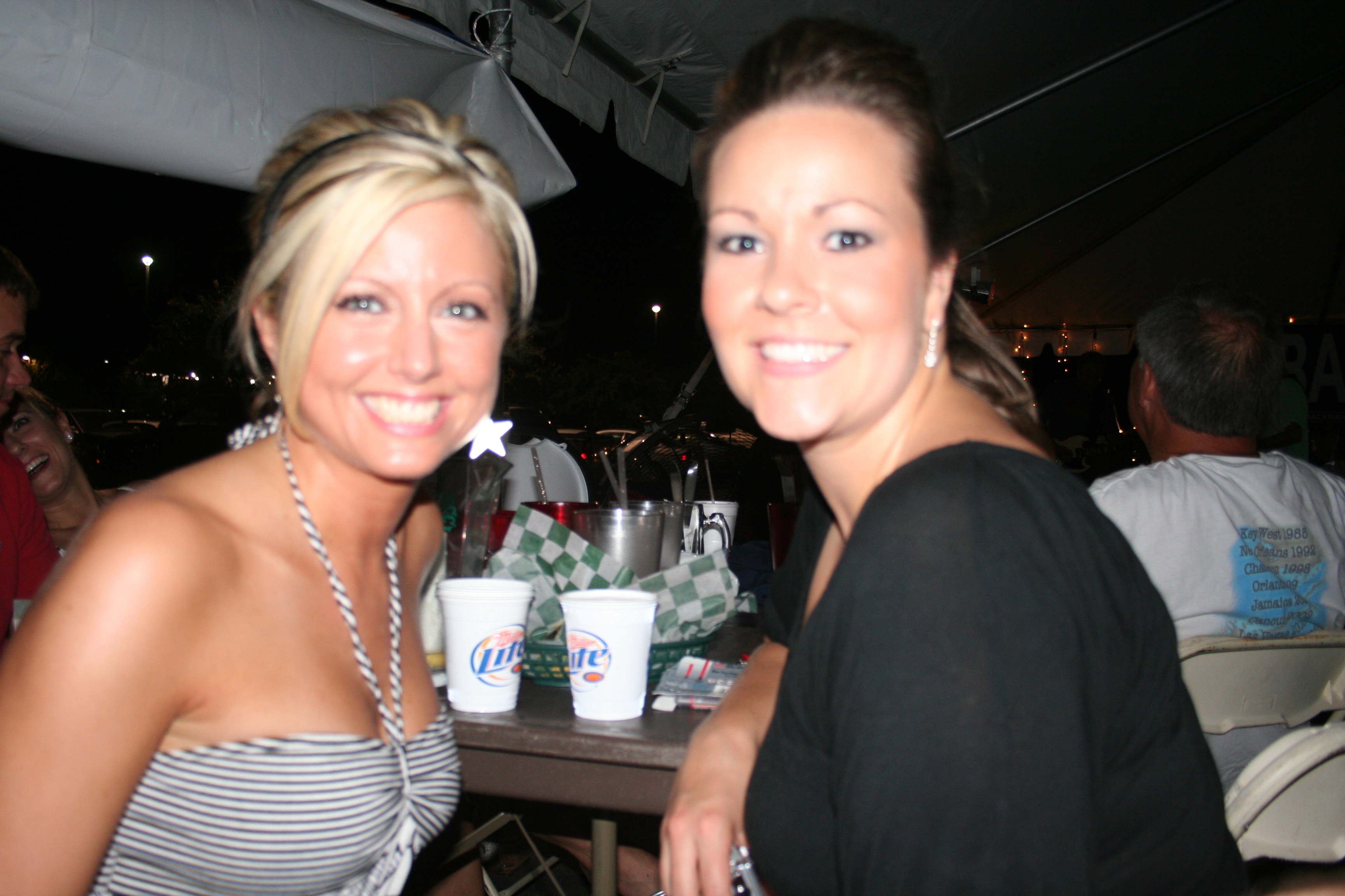 Sharon Brown and Carrie Williams
