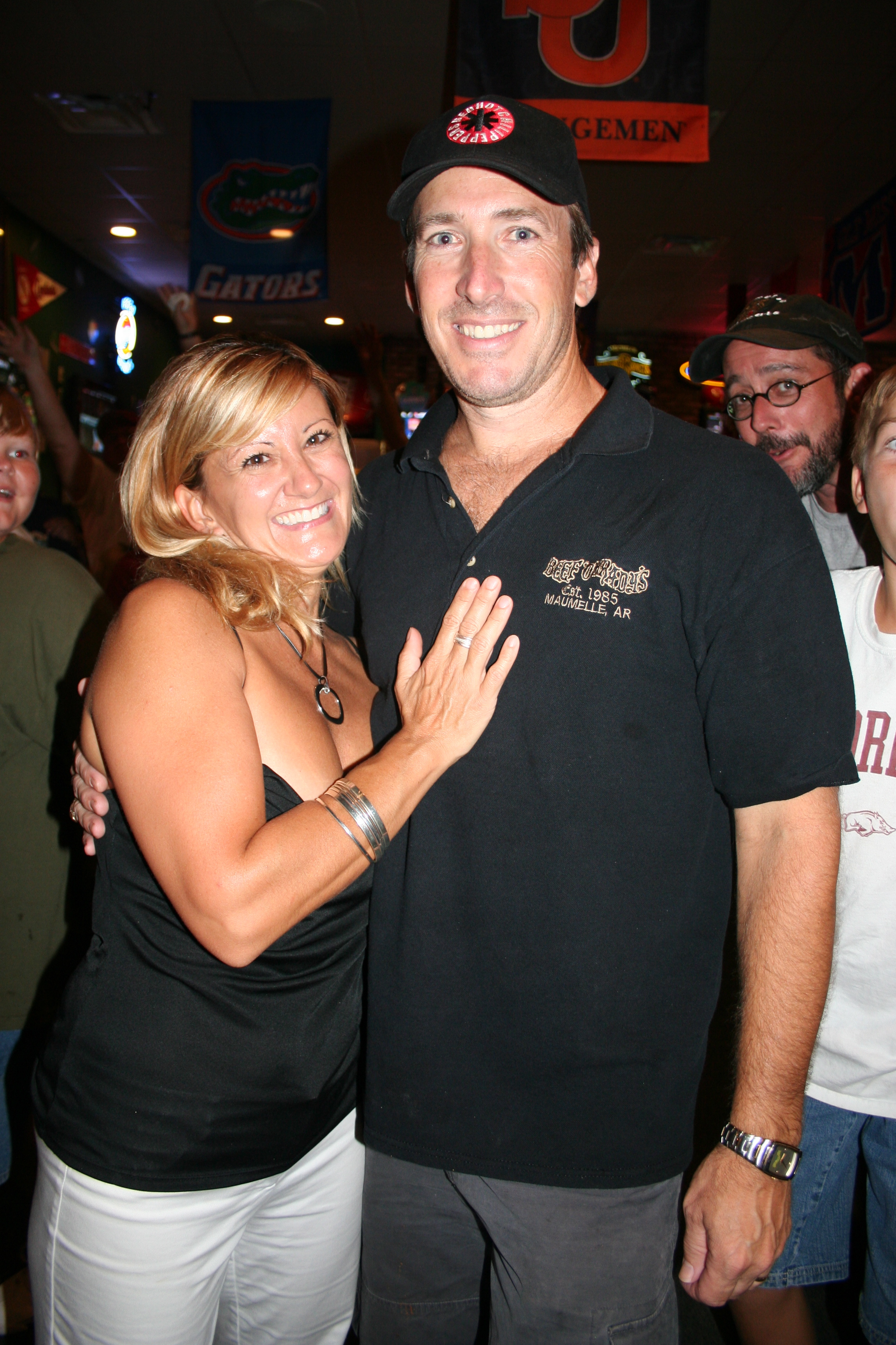 Owners Rebecca and Tim Jones celebrate 4 years of business at Beef O' Brady's