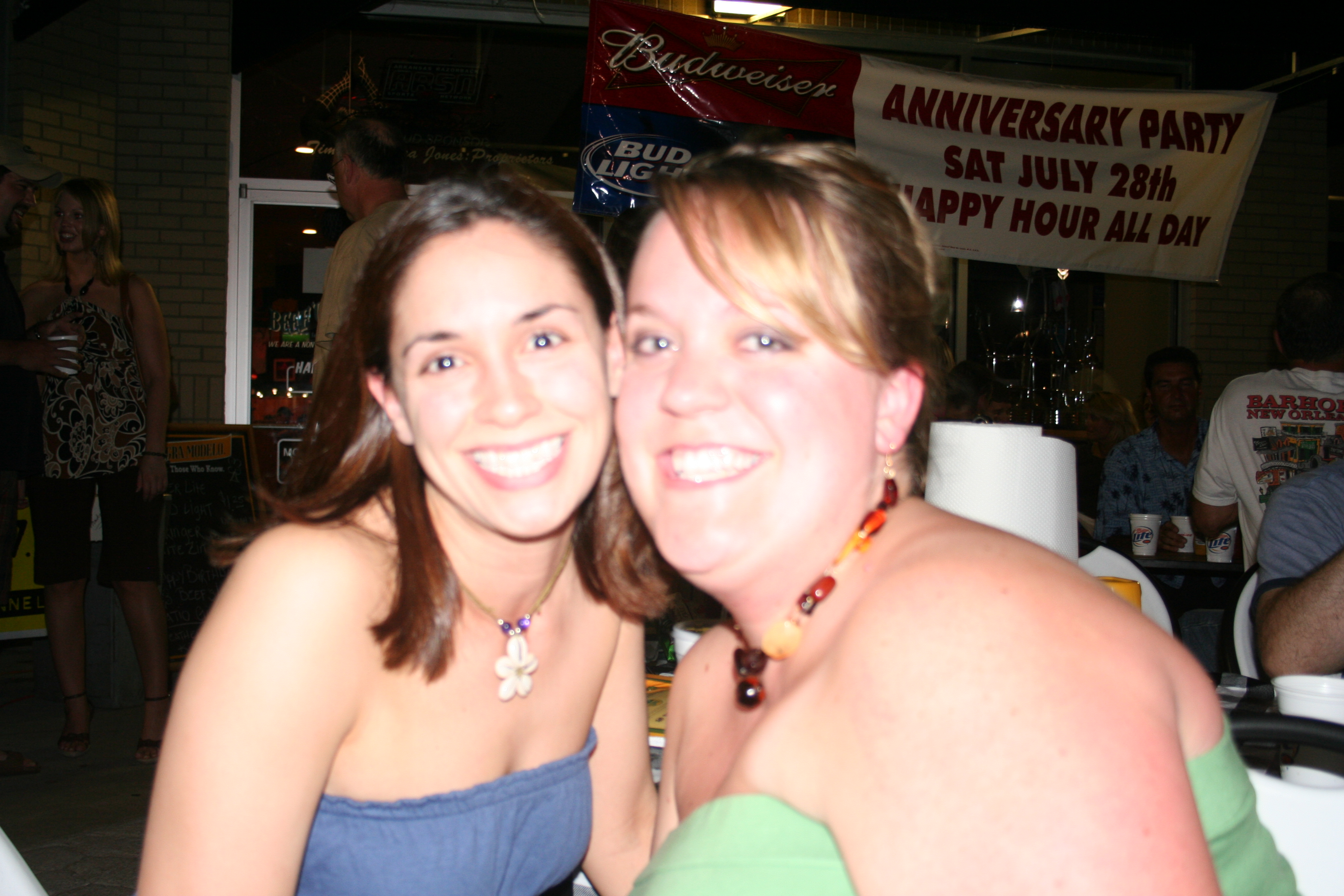 Having fun!
Katy Kordsmeier and Natalie George