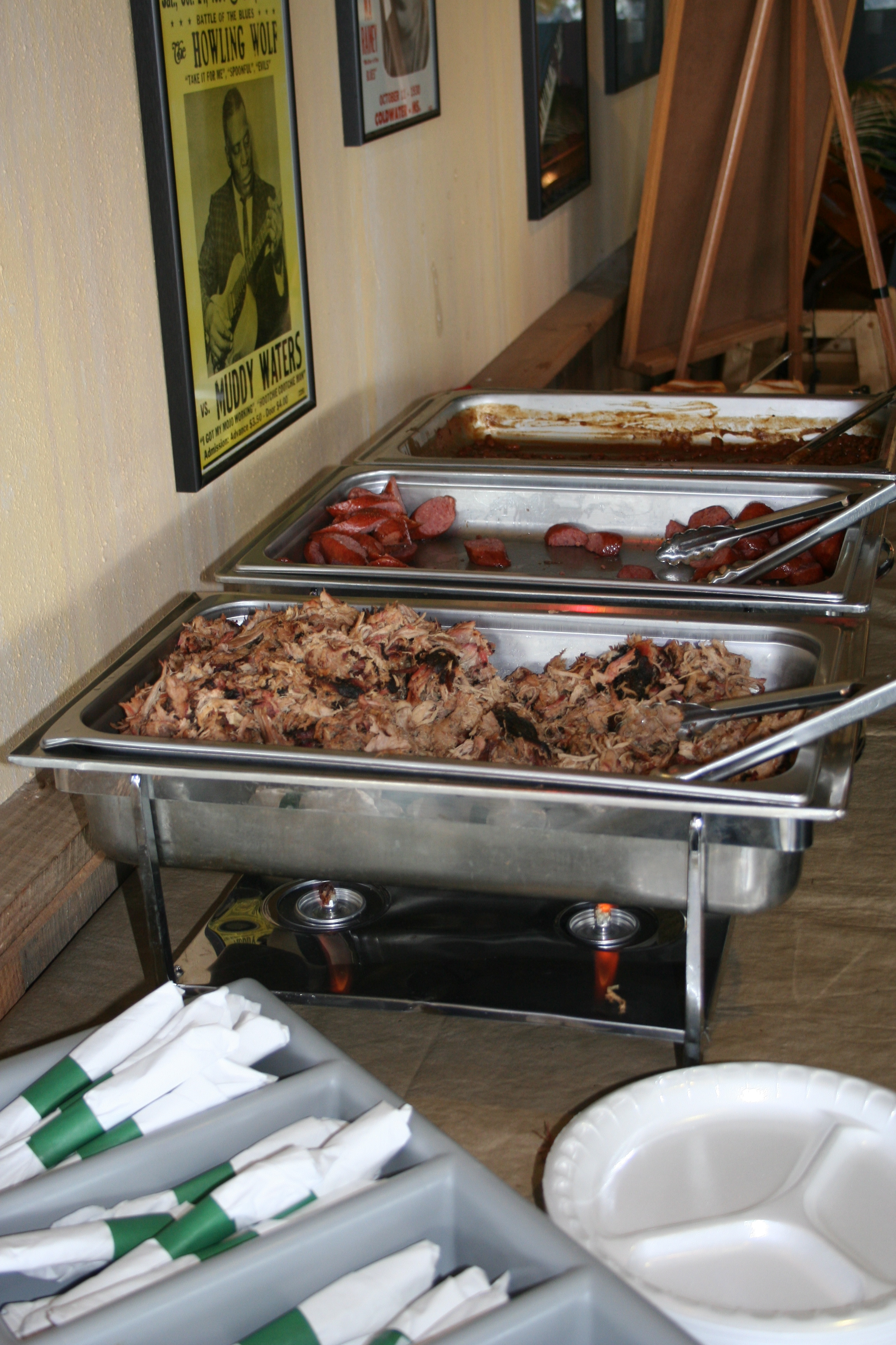 Barebones BBQ feeds the Twisters every week. Mmmmm!