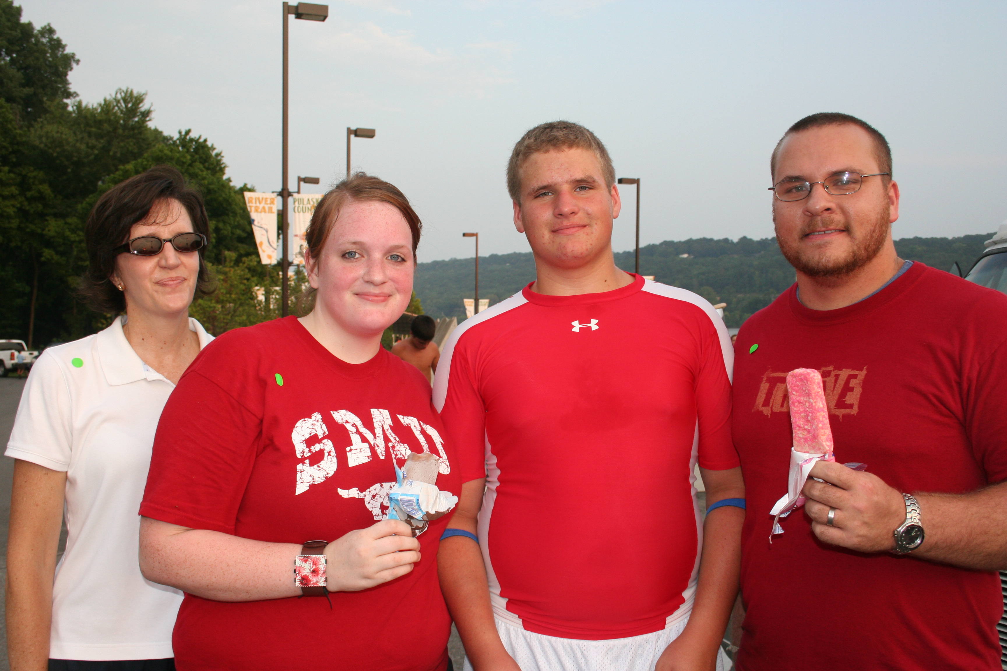 Suzanne Rogers, Emily Jones, Spencer Vereen and Todd Lovell