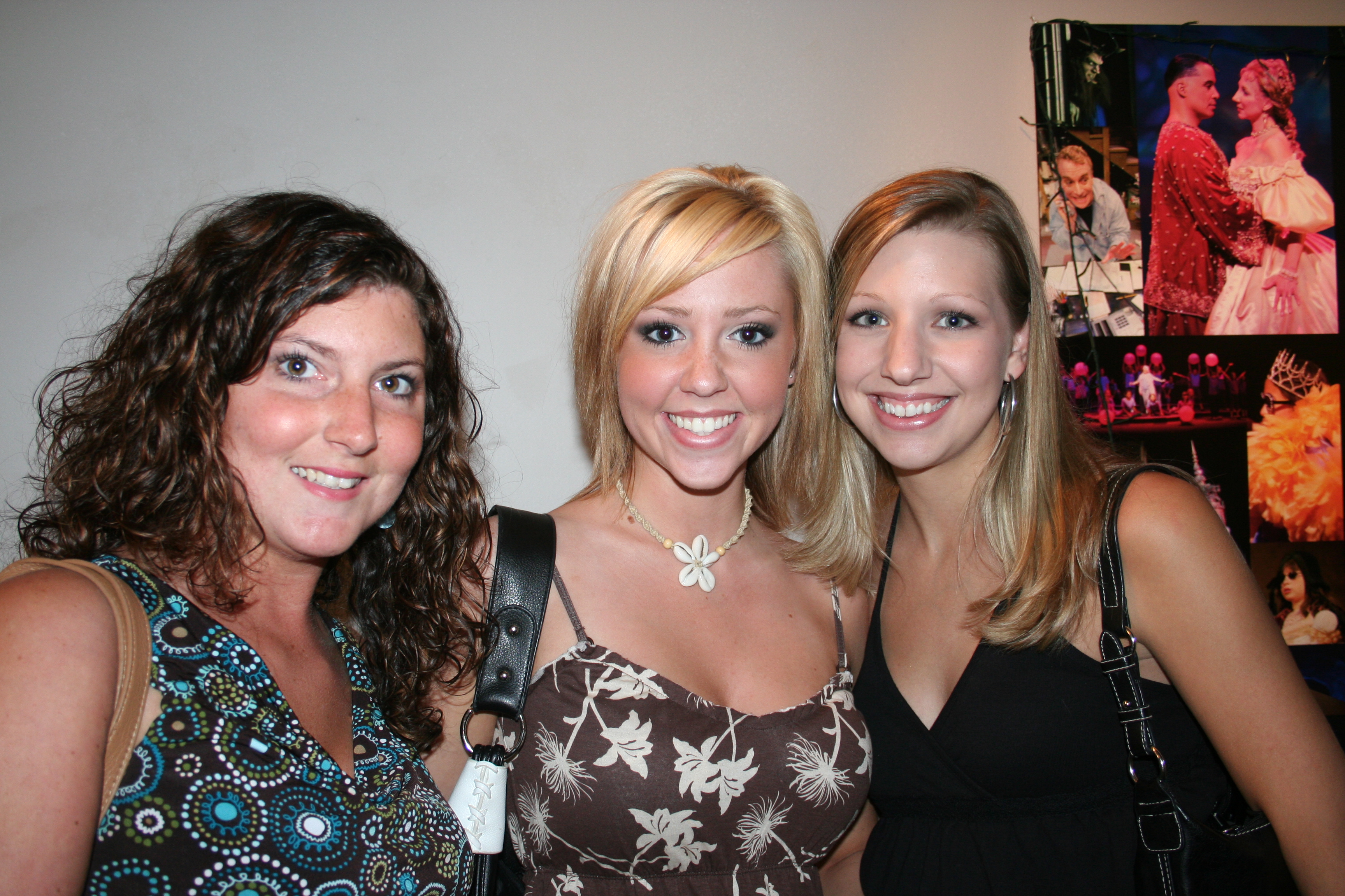 Amanda Wylie, Malarie Walker and Greta Smith