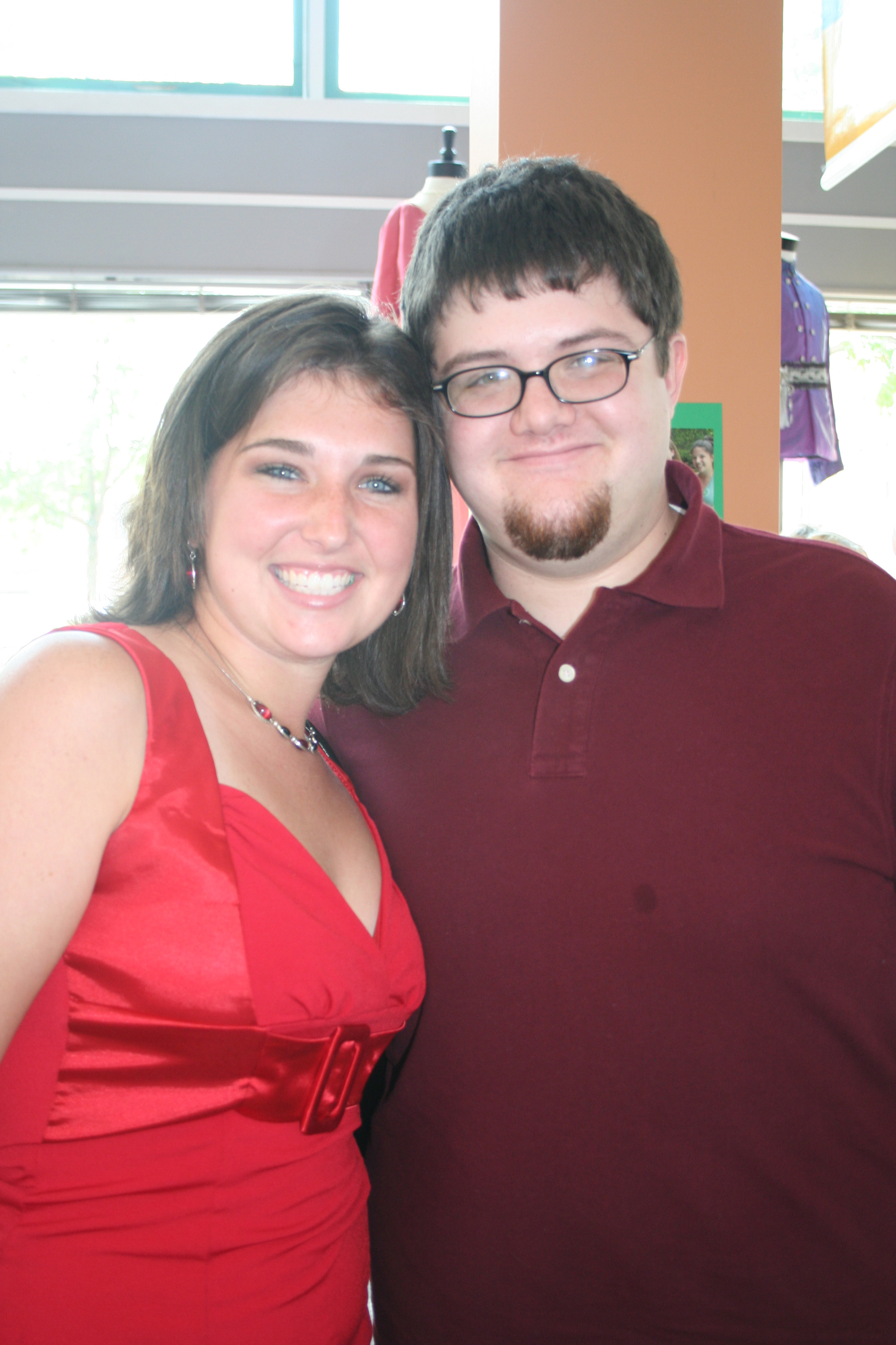 Andi Kirkpatrick and Jonas Donson enjoy the show...before heading back to work!