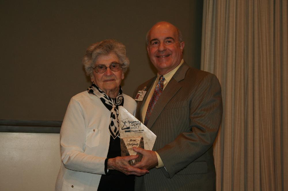 Baptist Healths fifth annual Amazing Spirit Award luncheon was held on Aug. 29 in the J.A. Gilbreath Conference Center in honor of the health and community accomplishments of 12 amazing spirits from around Arkansas.