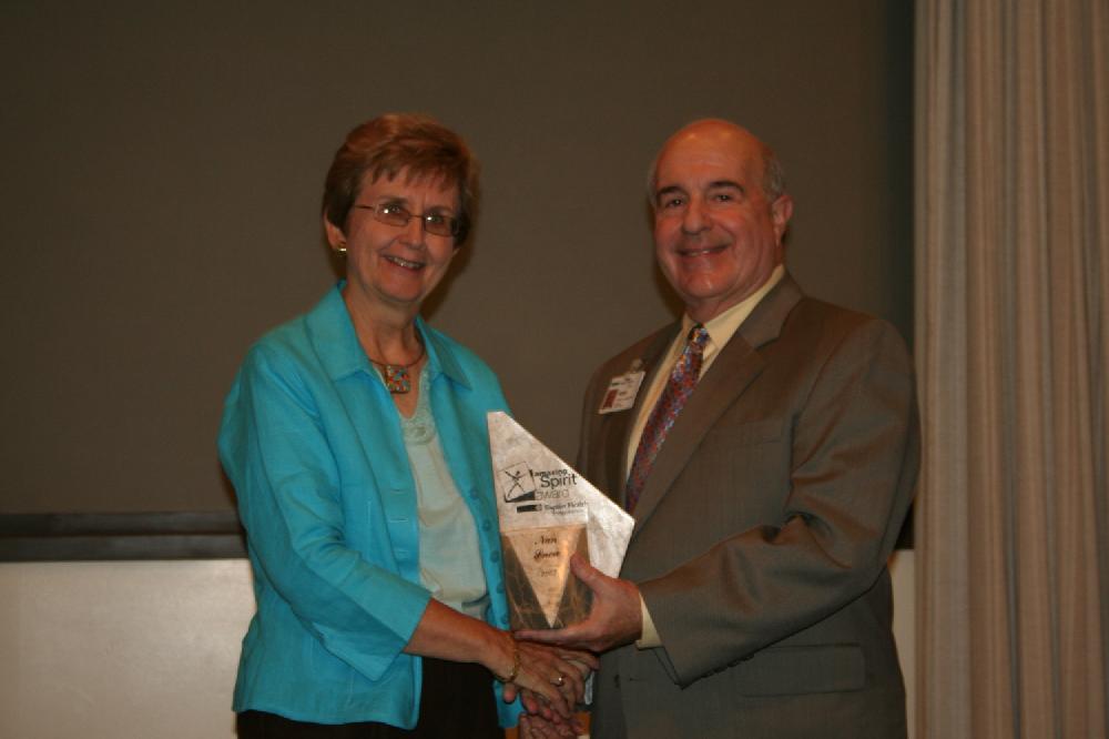 Baptist Healths fifth annual Amazing Spirit Award luncheon was held on Aug. 29 in the J.A. Gilbreath Conference Center in honor of the health and community accomplishments of 12 amazing spirits from around Arkansas.