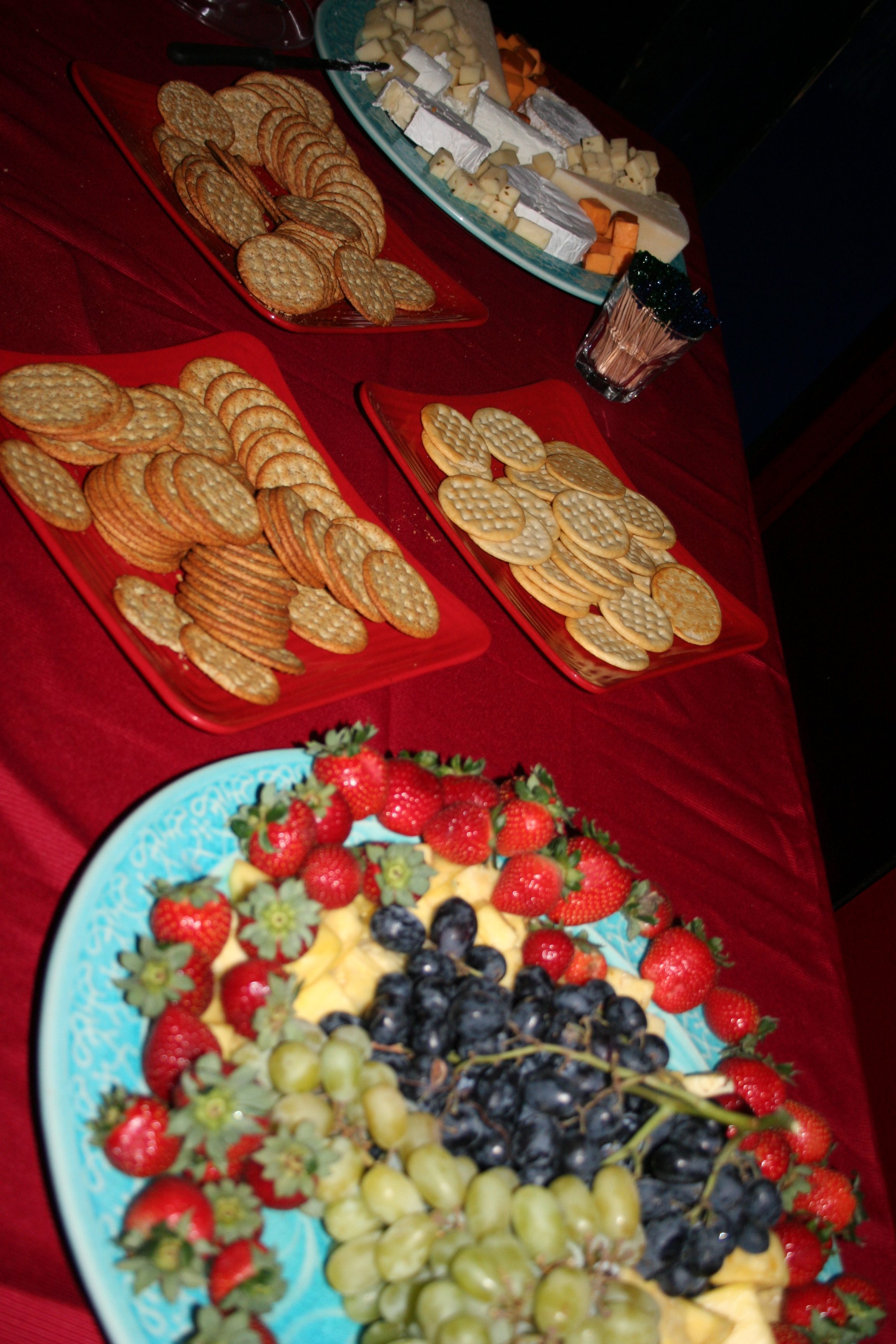 Wine and cheese tasting by Lee Edwards Distributing