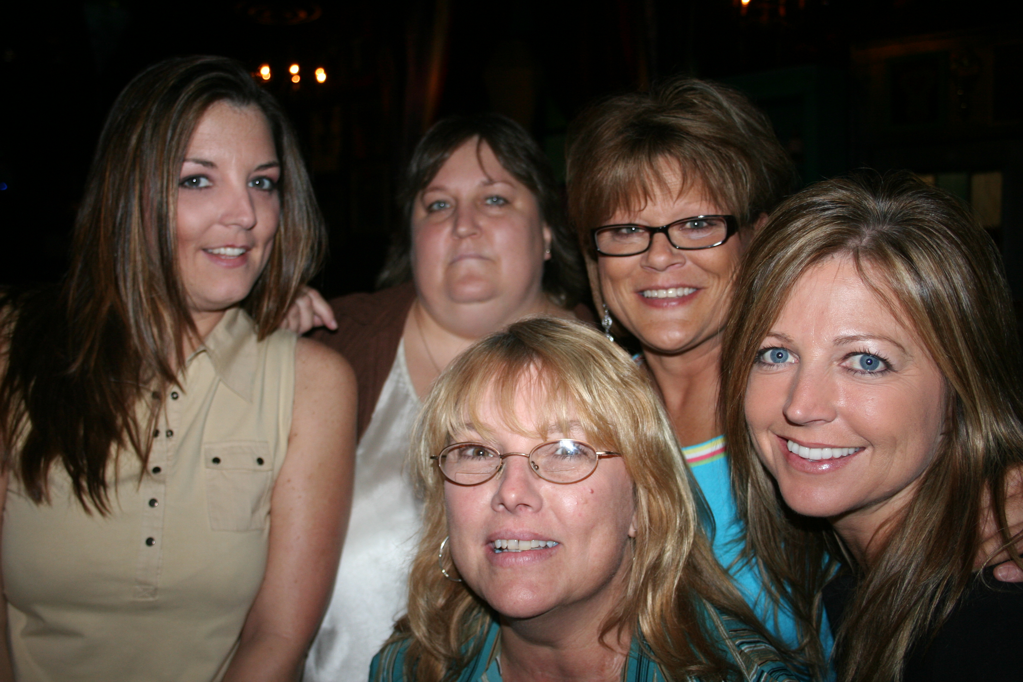 Raylene Lineberry, Denise Yocham, Ann Woods, Rhonda Stockton and Belinda Grace