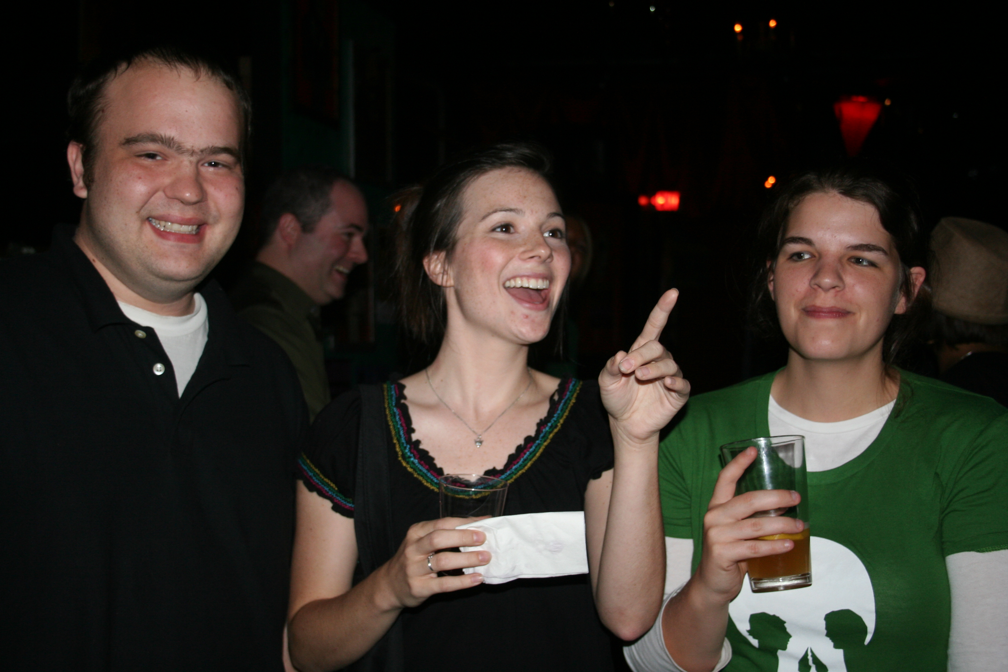 SYNC staffers Spencer, Shannon and Melissa are ready for fun.