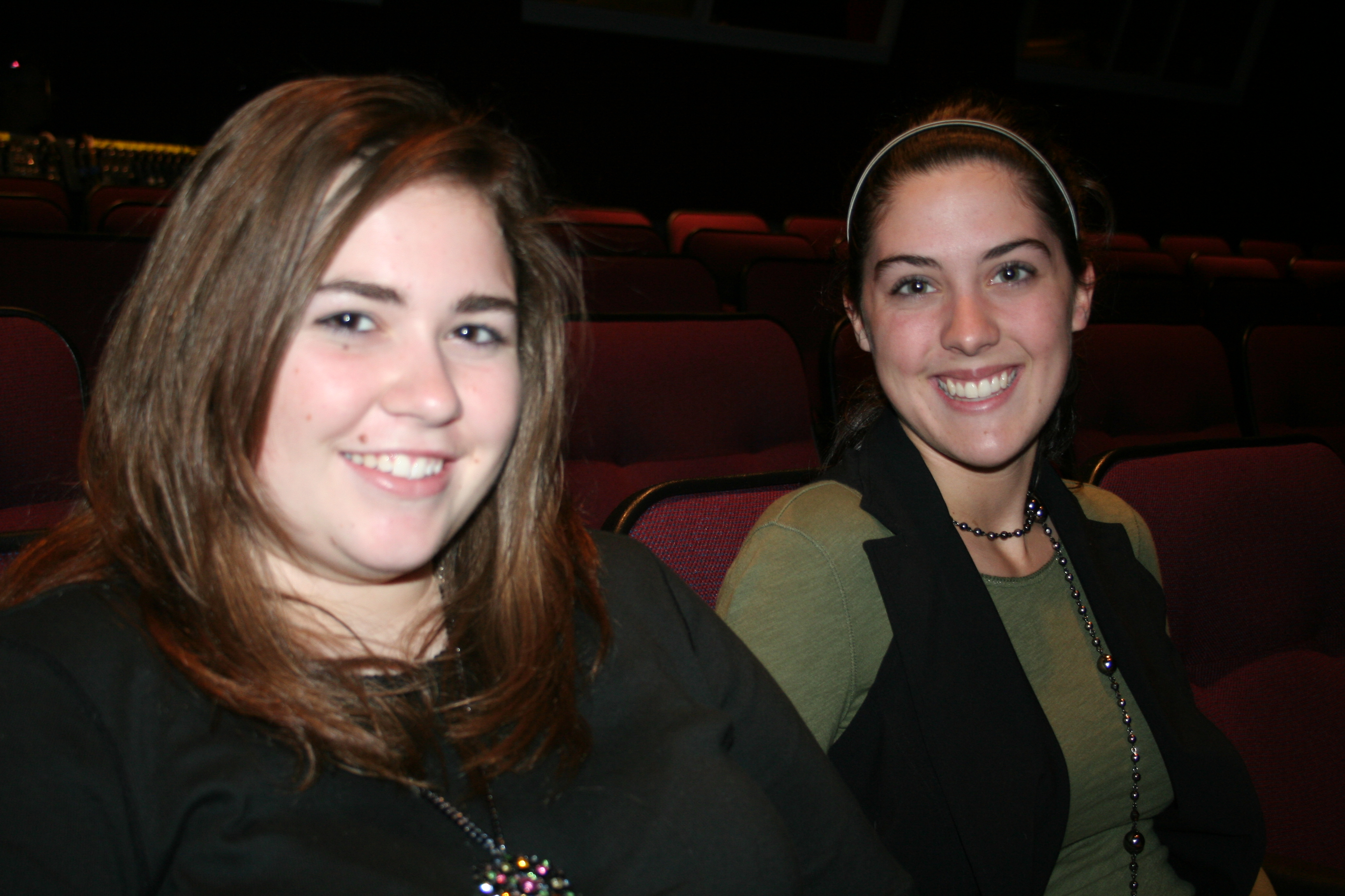 Hannah Williams and Morgan Gatto