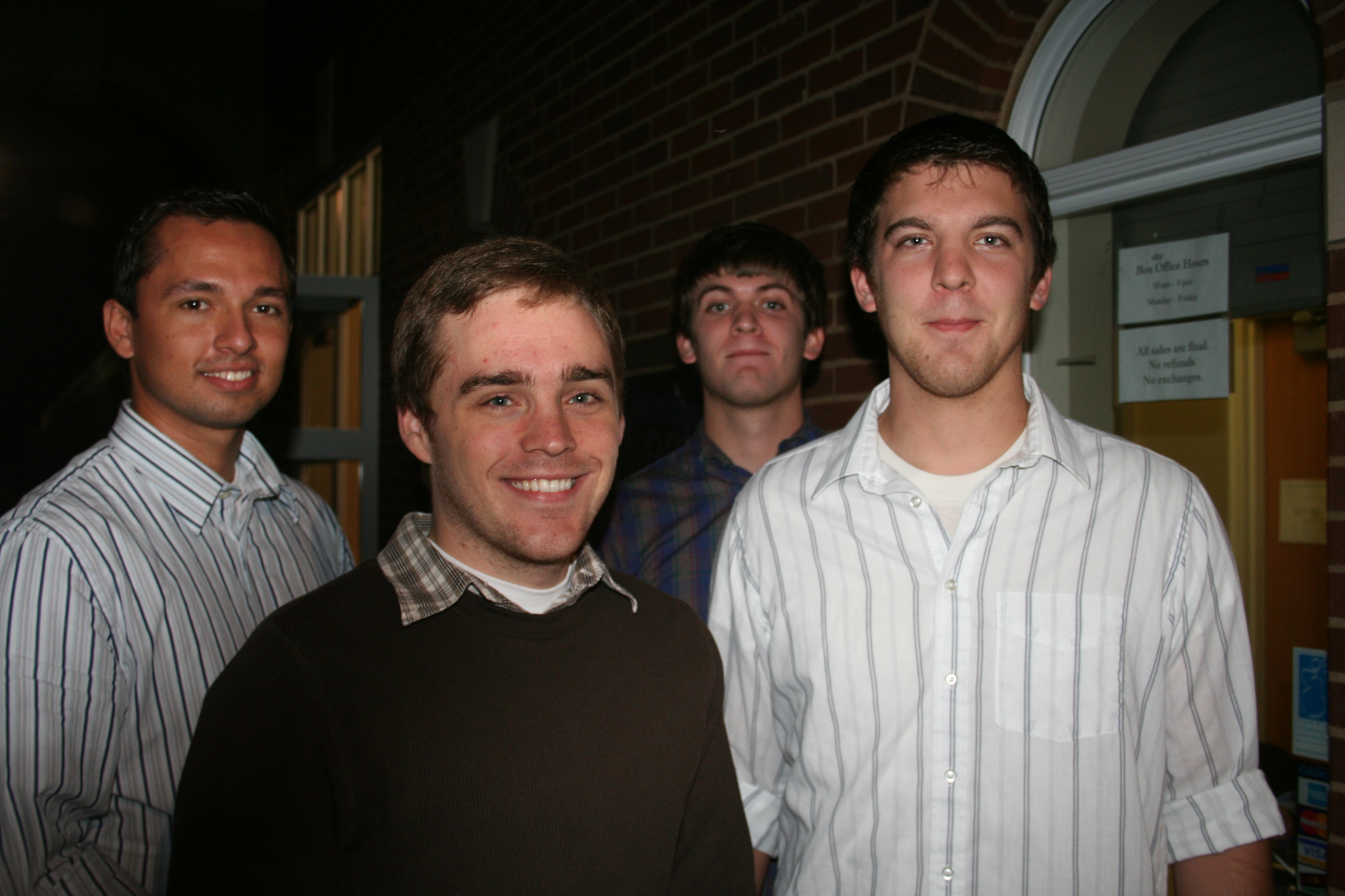 Derek Carr, Joseph Gainor, Jacob Tillman and Tony Tillman