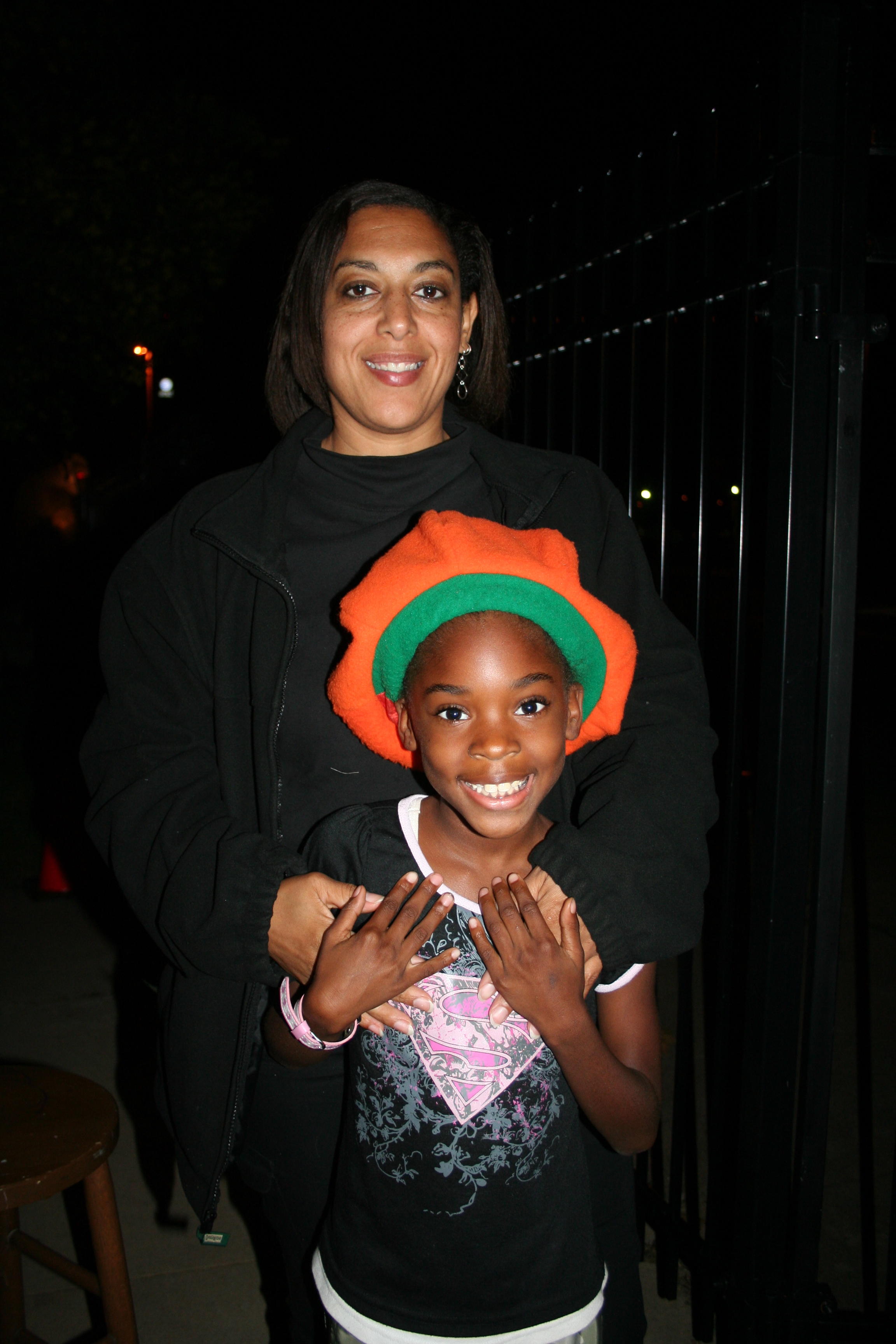 Stacy Moultrie and Anansa Hickman (youngster)