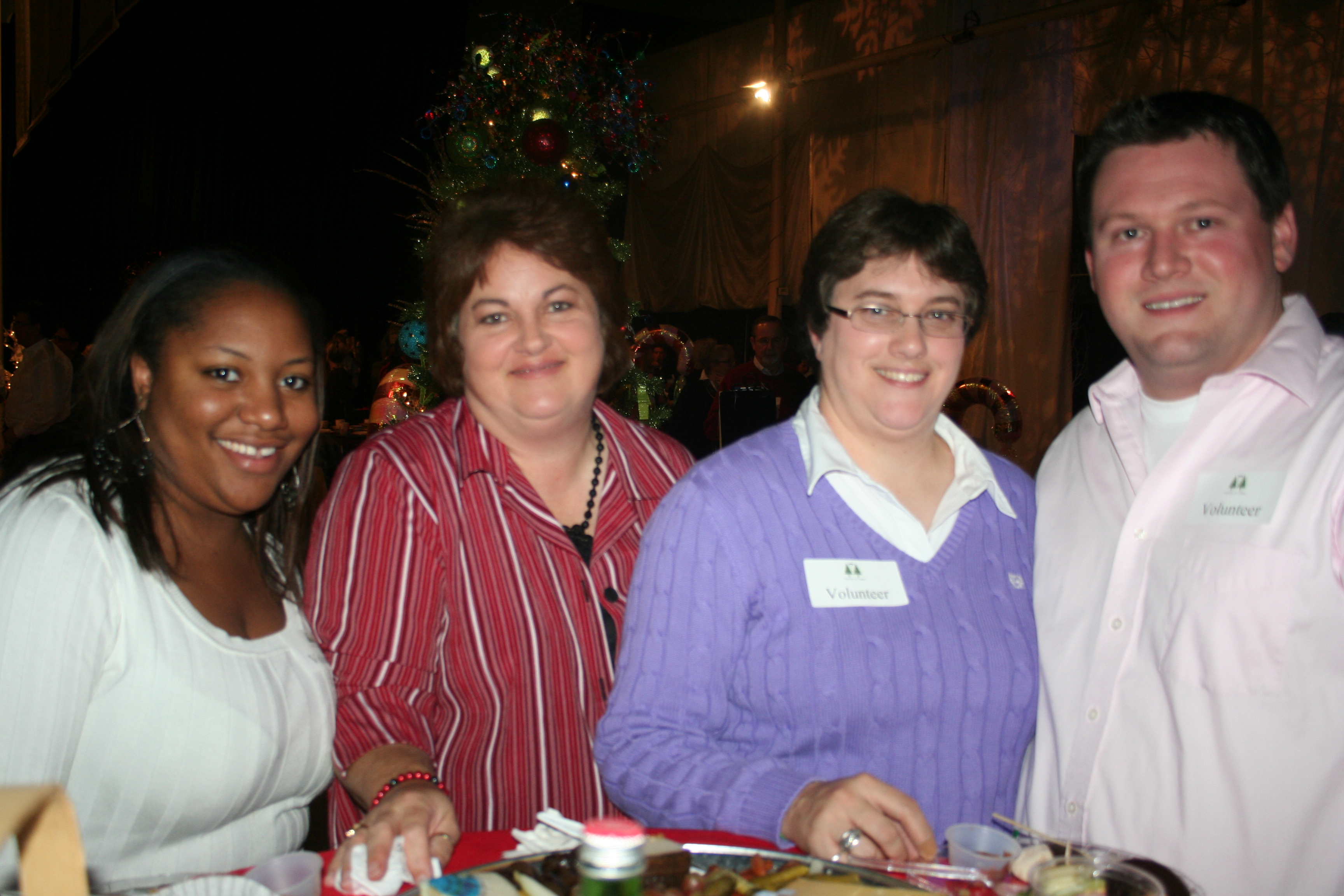 Dominique Johnson, Beth Girlinghouse, Alice Screws and Bradley Beggs