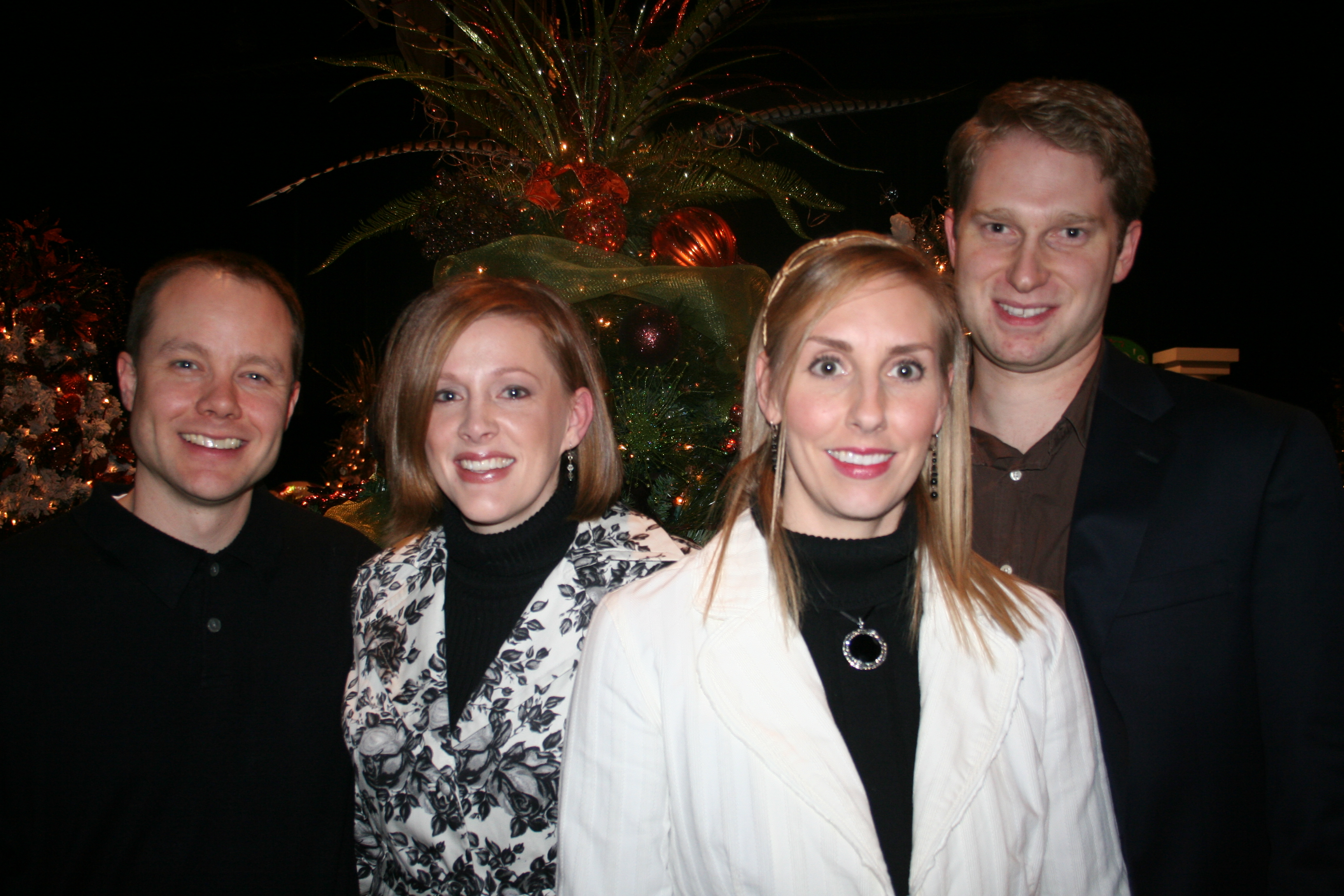 Andy and Amy Warford with Lindsey and Corbin Naekel