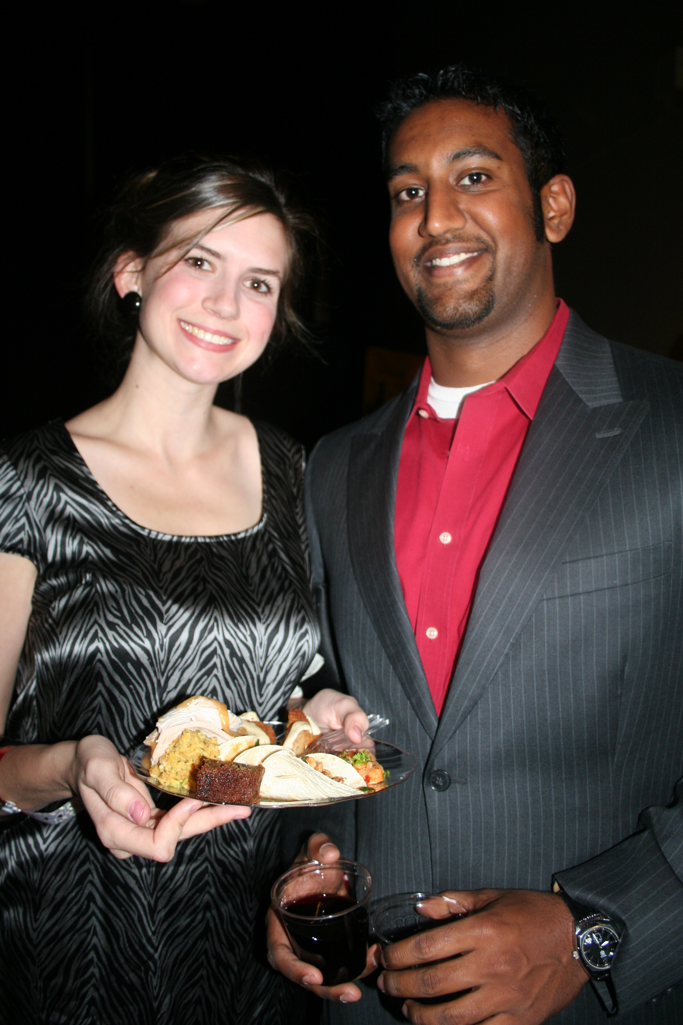 Kimberly Wessels and Jason Chacko