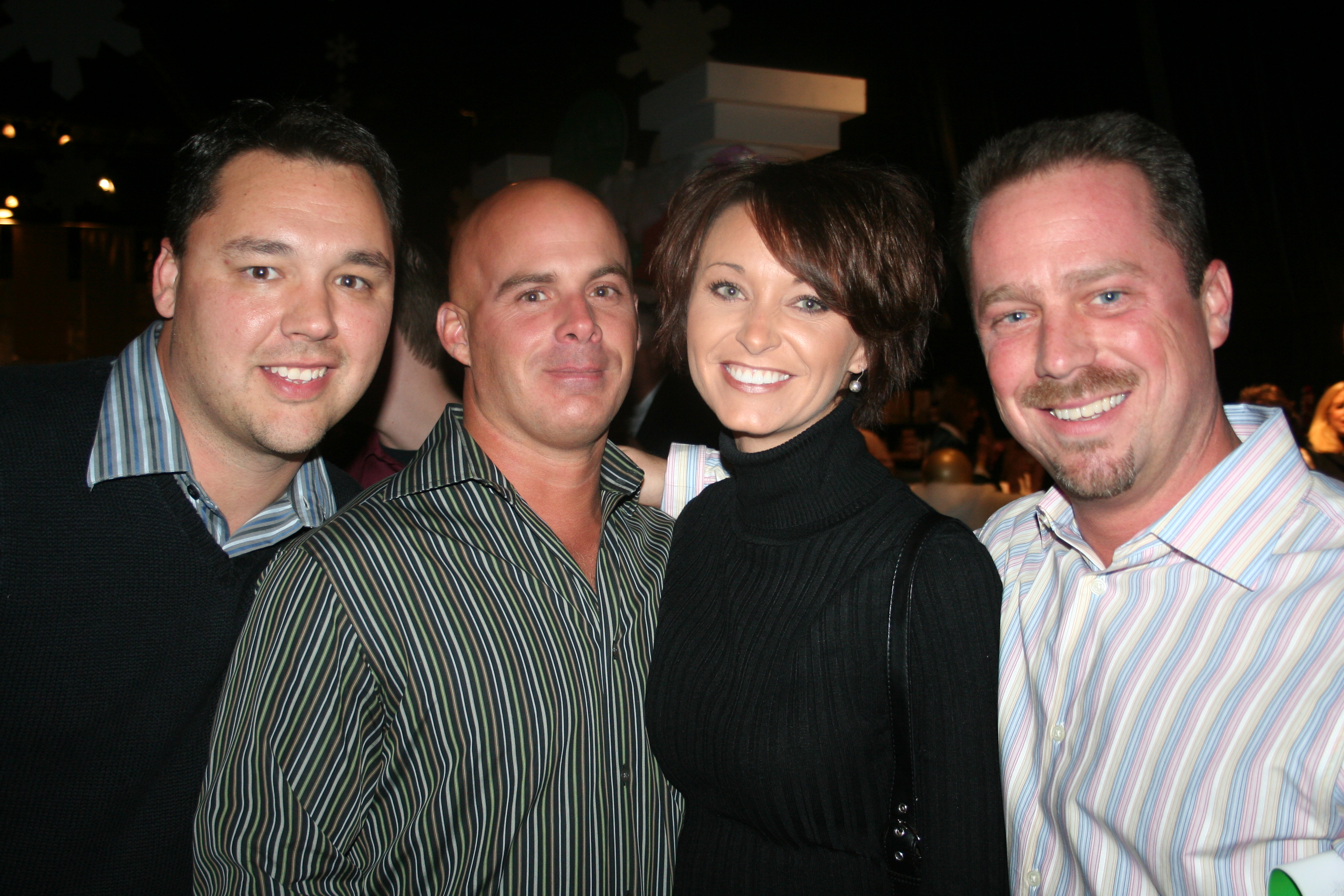 Rob Winters, Rodney and Kayce Wright and Matt Brumley