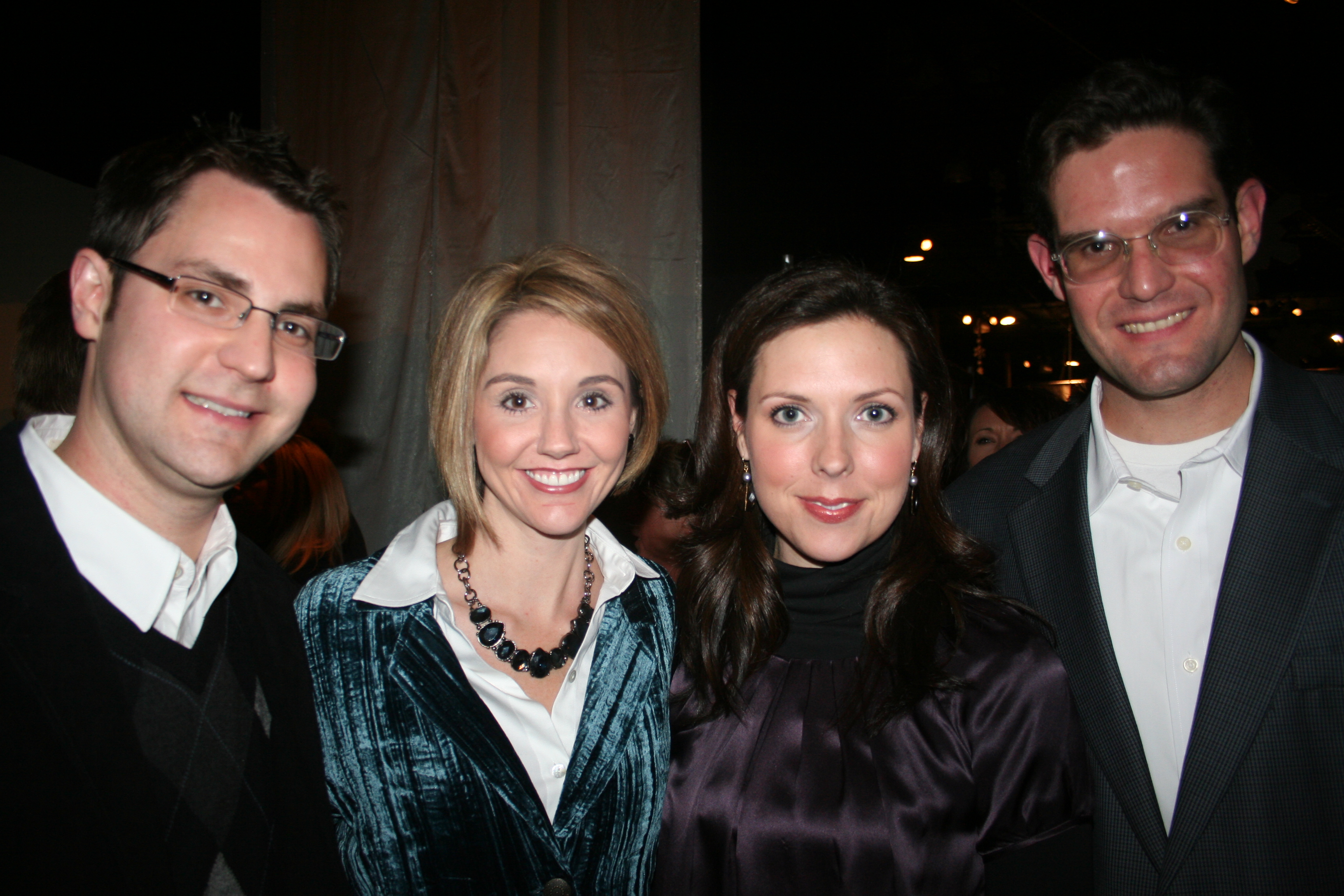 Rob and Kara Bell with Brooke and Andy Vines