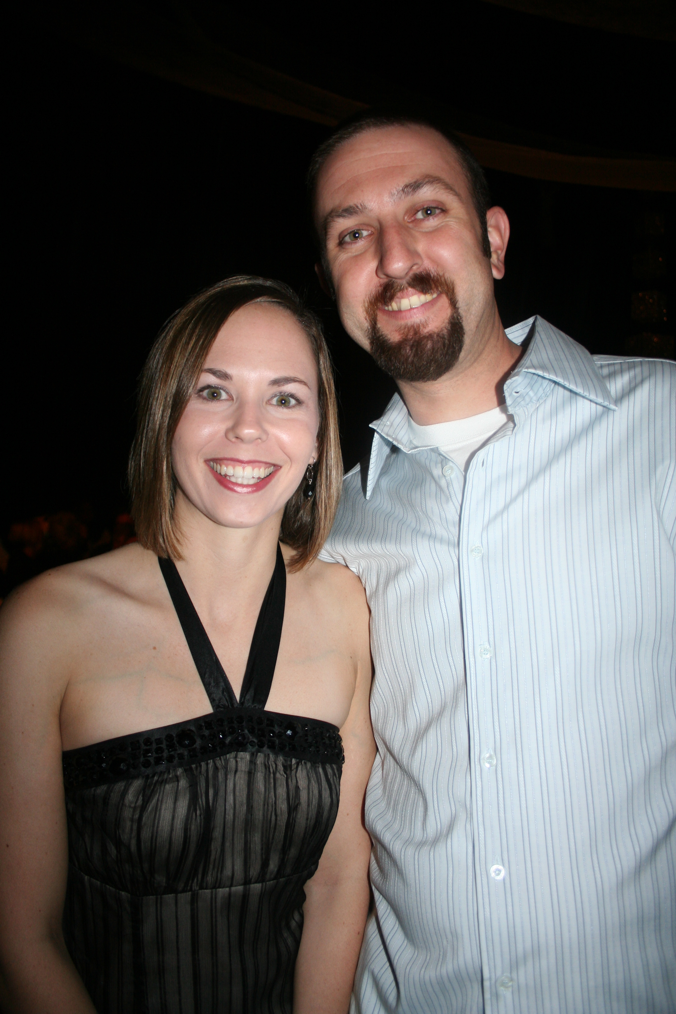 Heather Vaughan, Chair of The Festival of Trees, with her husband Jeremy