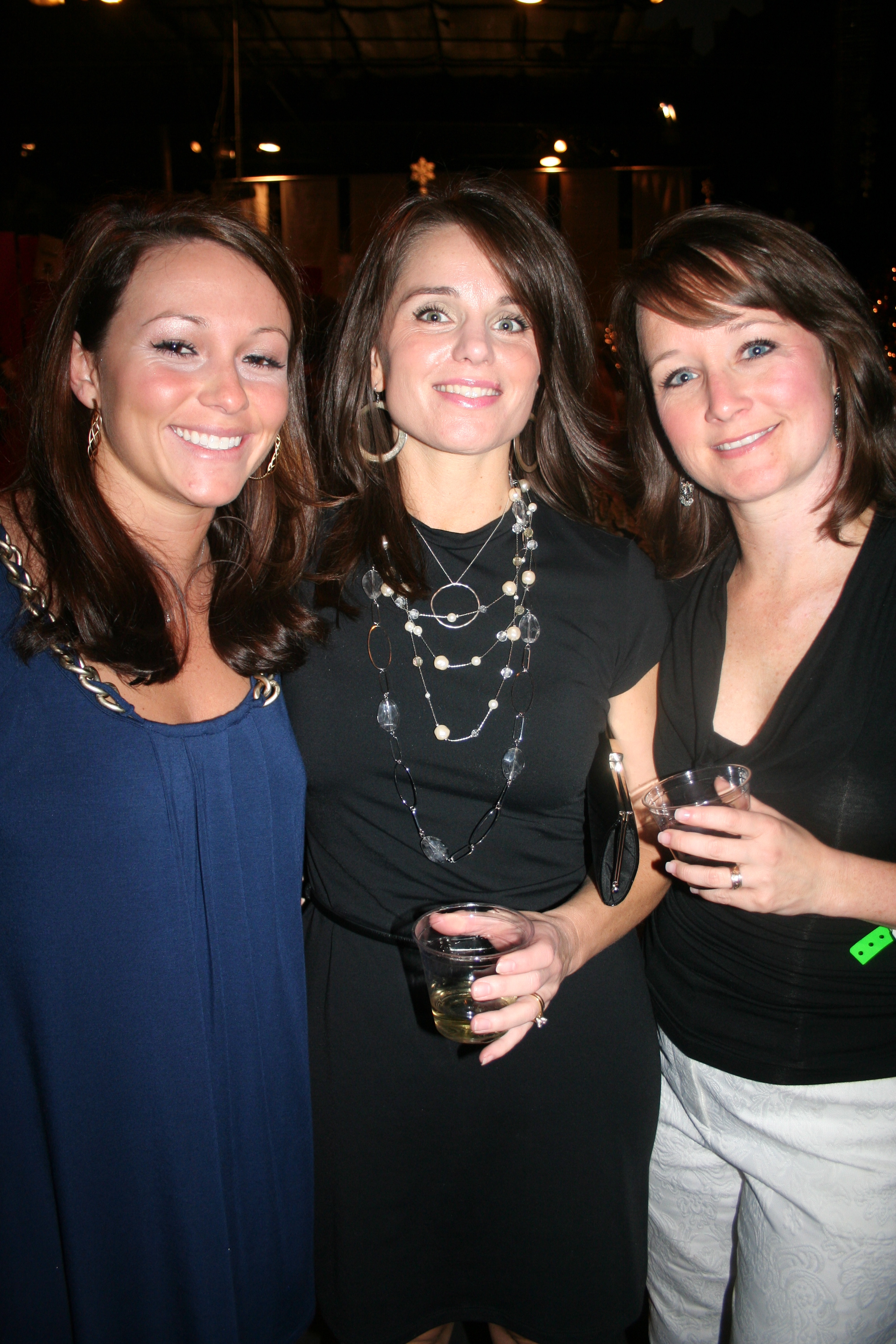 Toni Tucker, Erica Cathey and Sarah Fritschie