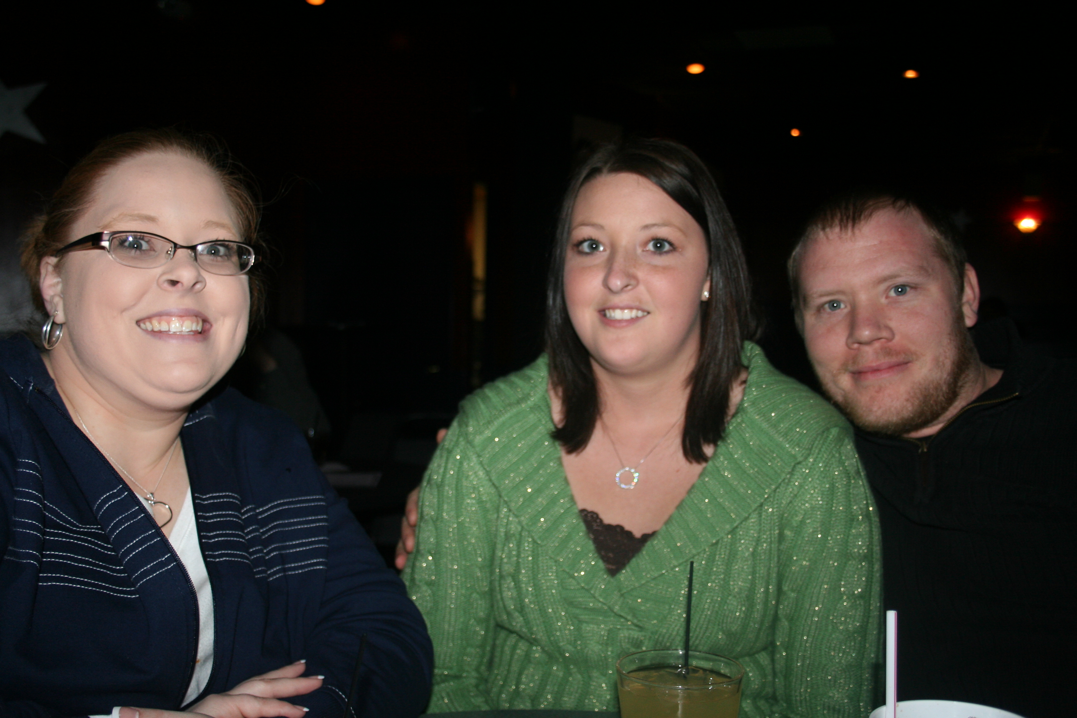 April McMillin, Jessica Berry and Todd Hall