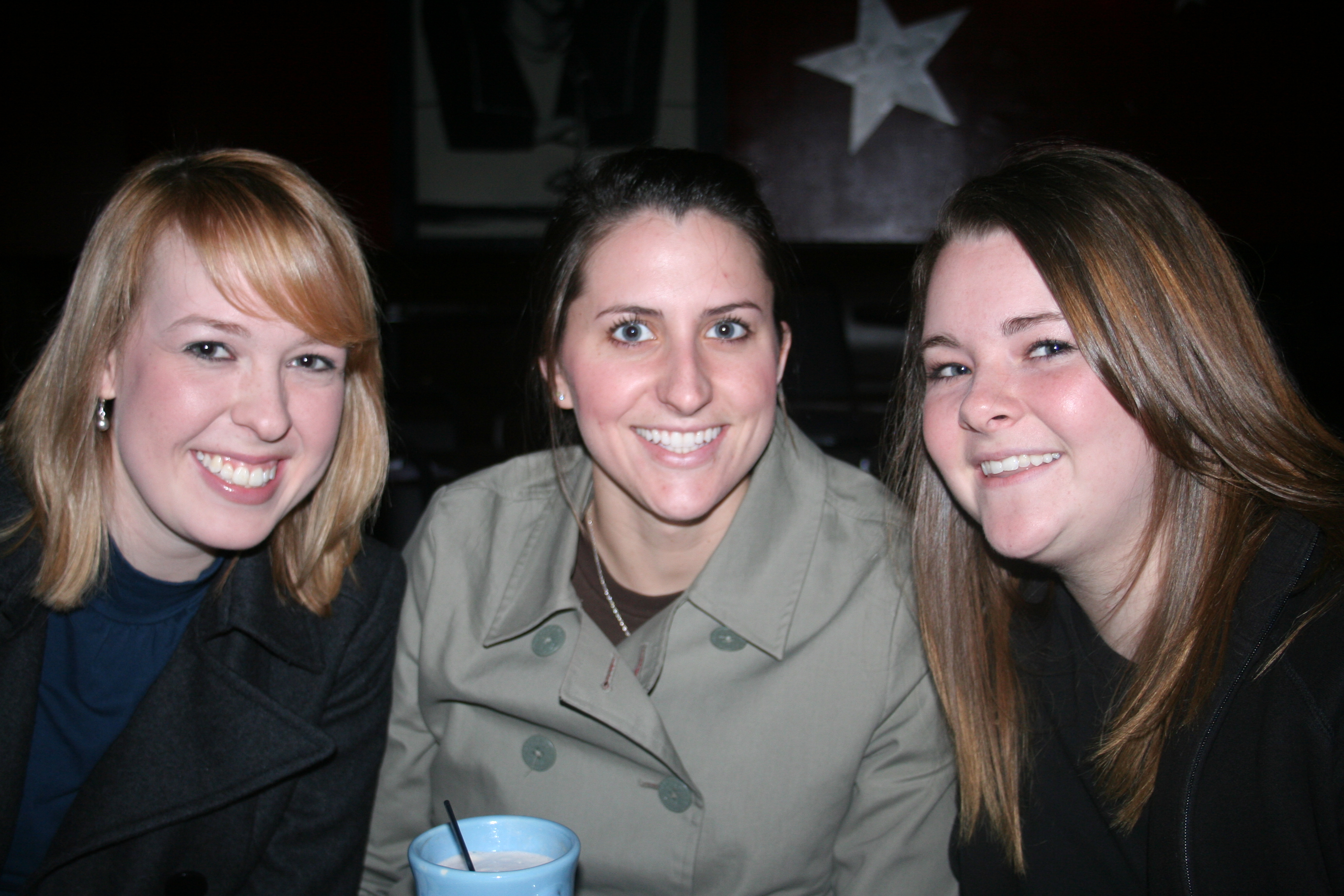 Amber Malik, Jillian Bullock and Anna Sebourn